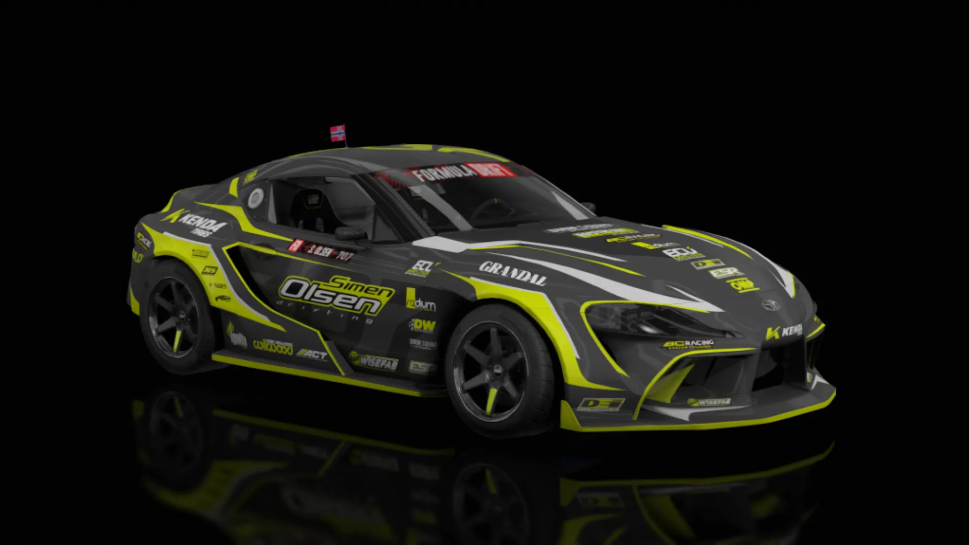 2025 Formula Drift Car Pack V1 Car Pack For Assetto Corsa