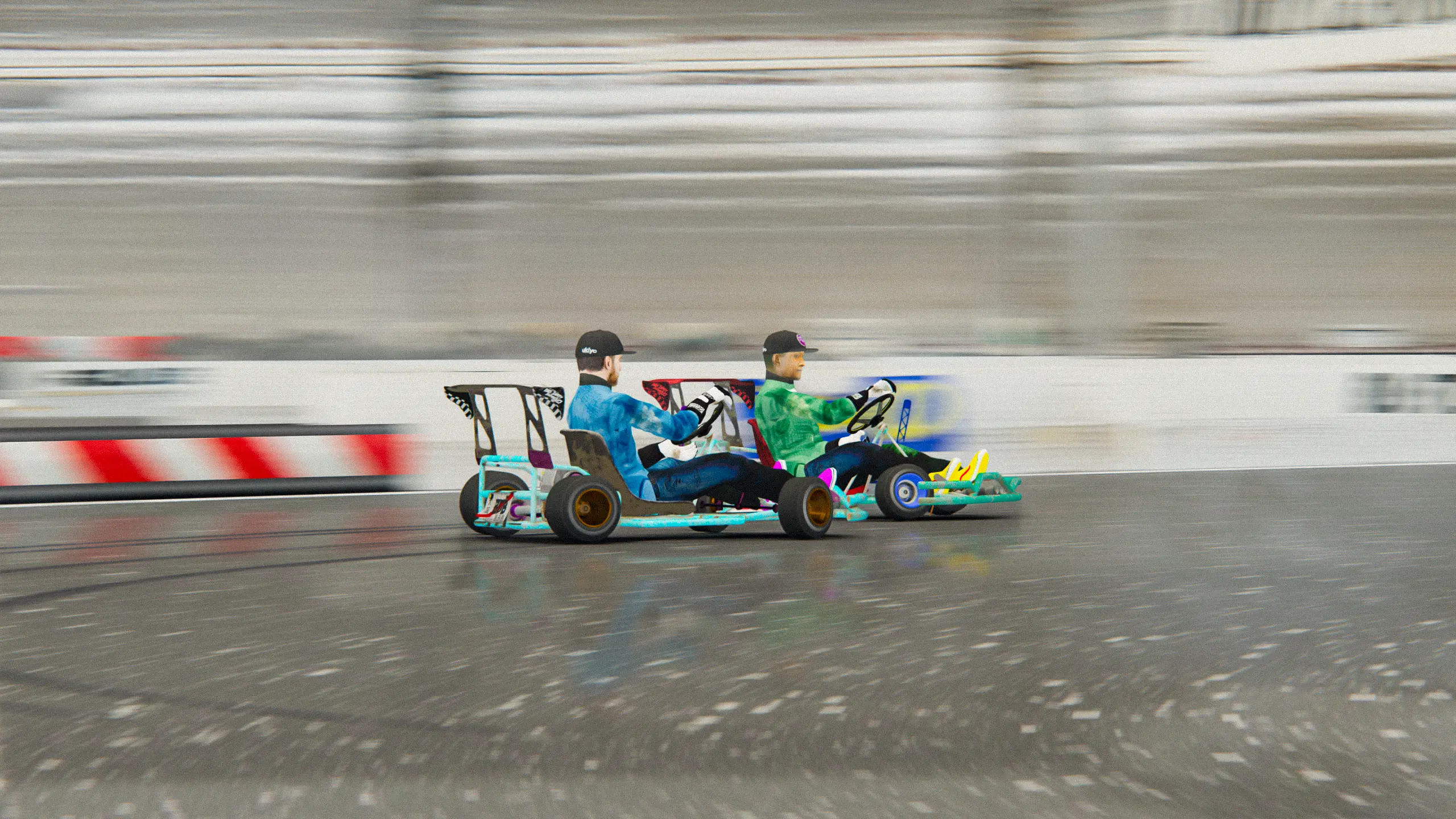 BDB Drift Kart Car Pack For Assetto Corsa