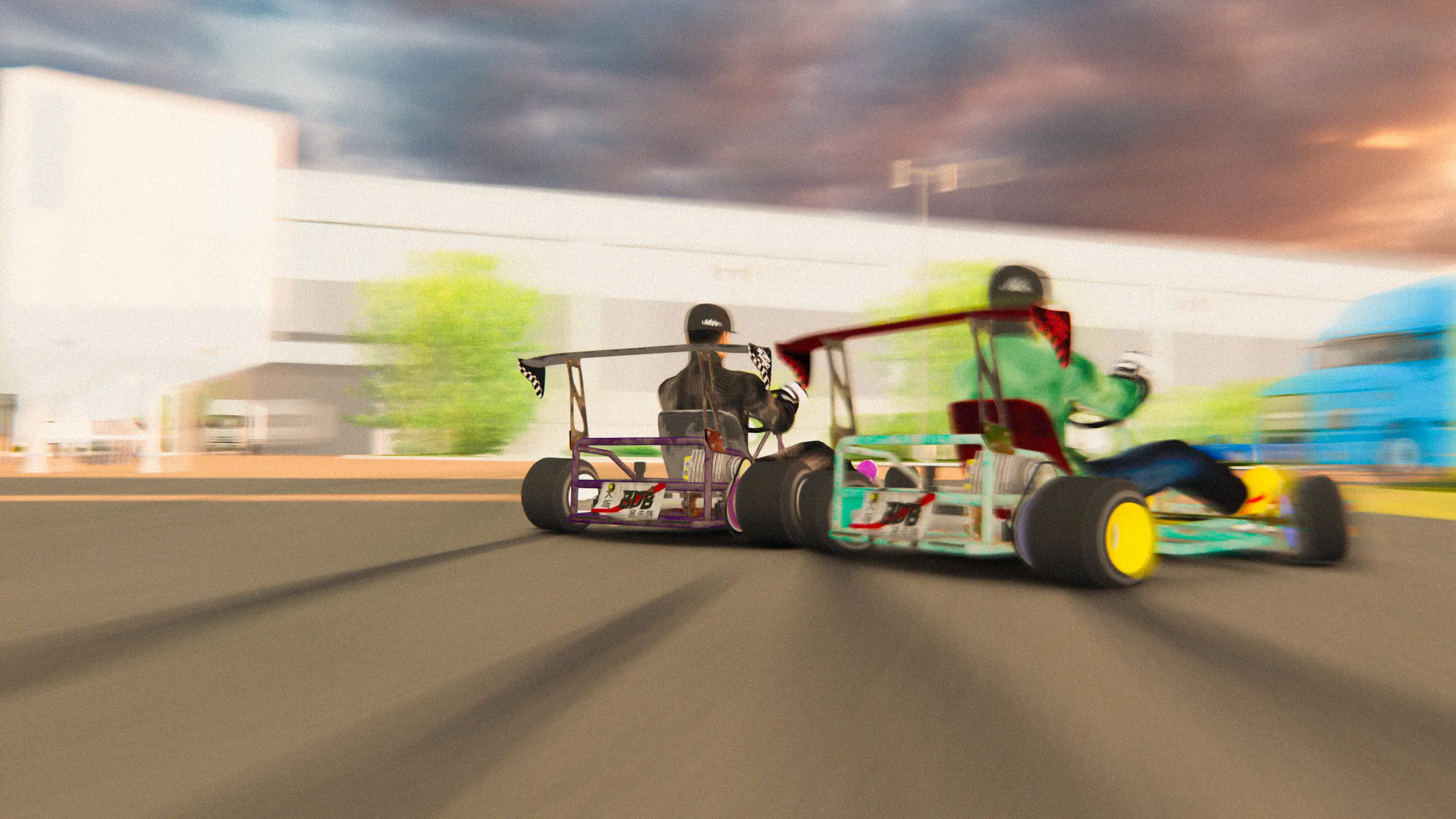 BDB Drift Kart Car Pack For Assetto Corsa