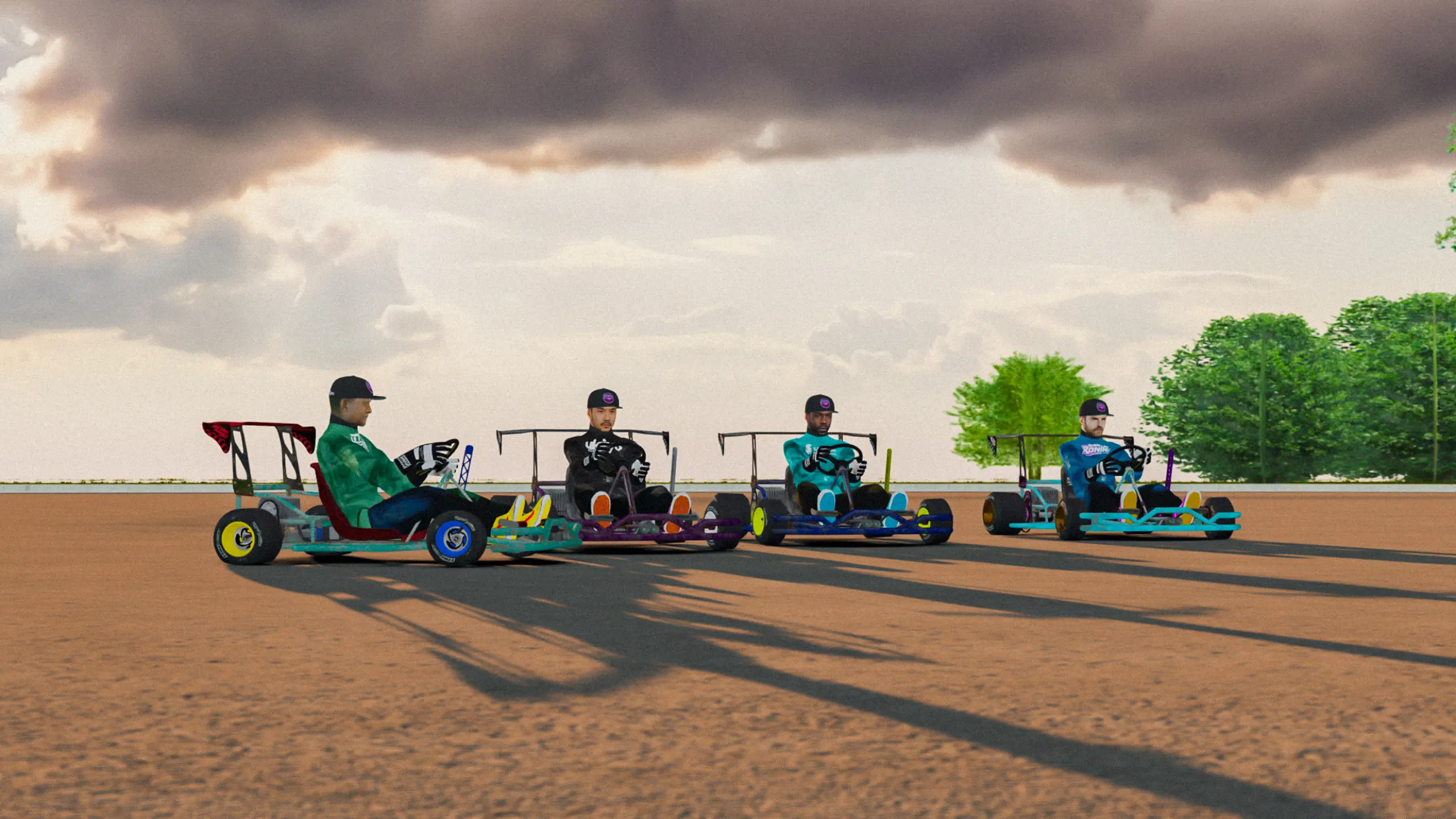BDB Drift Kart Car Pack For Assetto Corsa