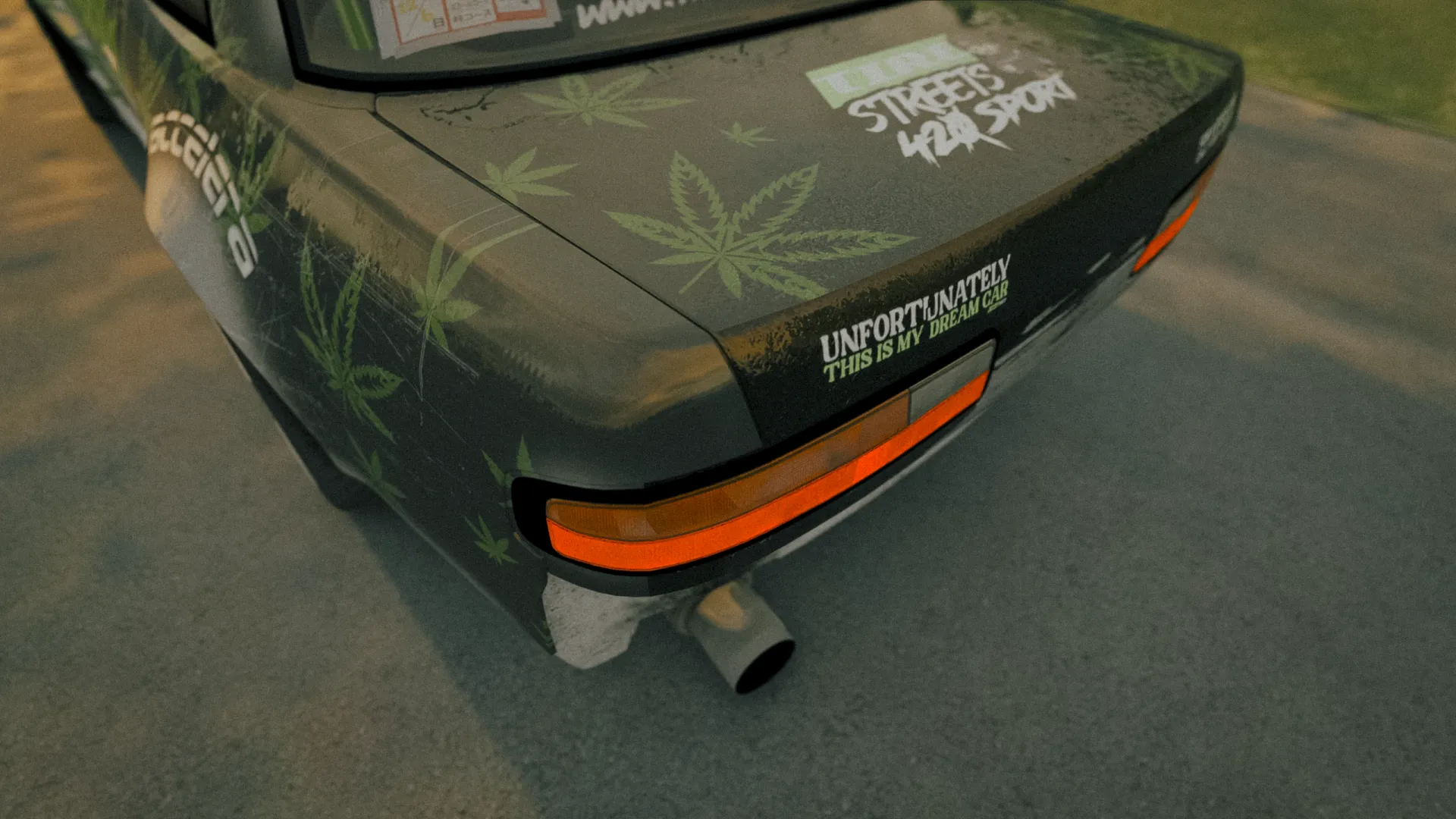 BDB X Tire Streets 420 Sport PS13 Beater Car Pack For Assetto Corsa