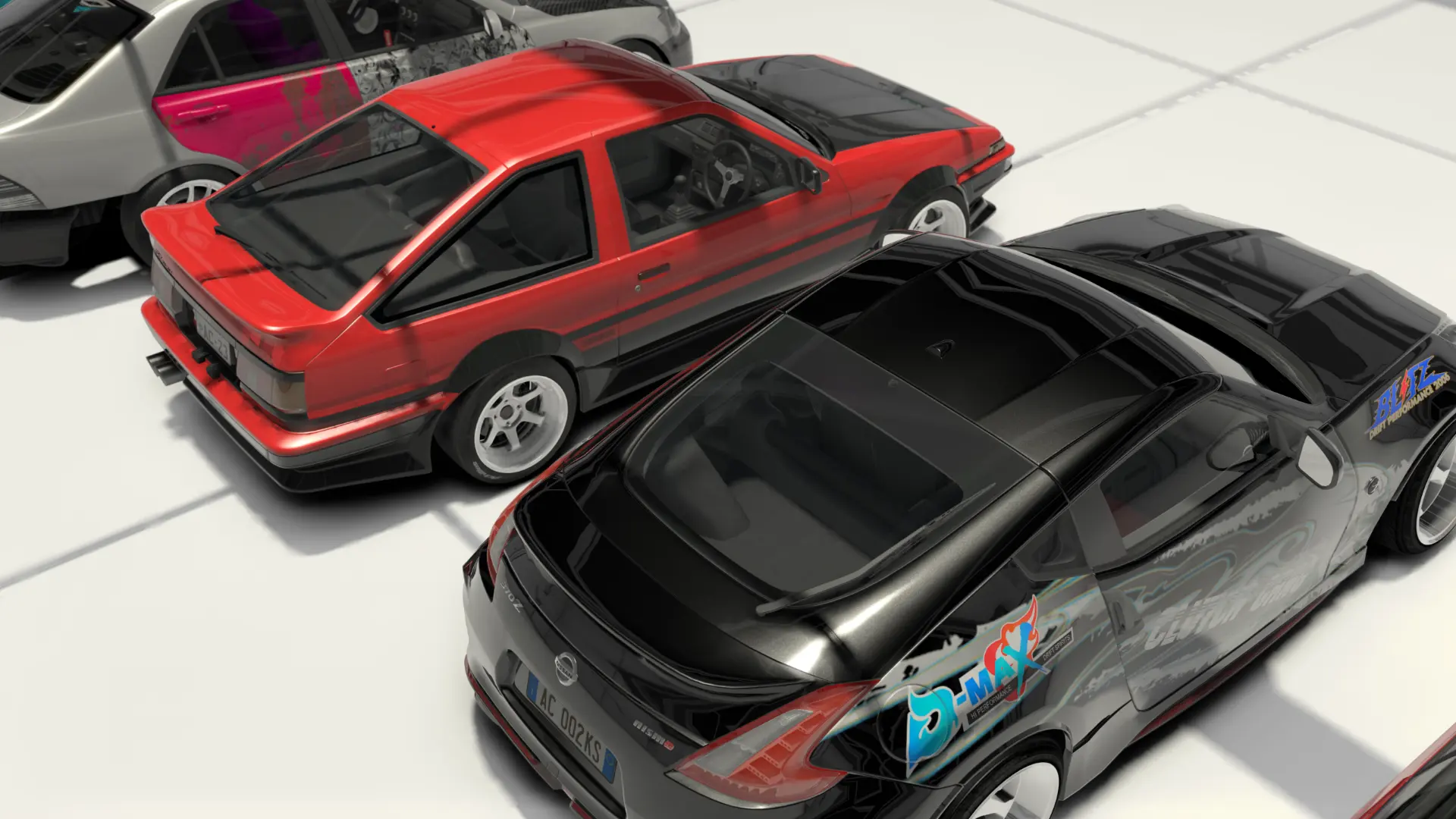 CG-Spec Tandemz Car Pack For Assetto Corsa