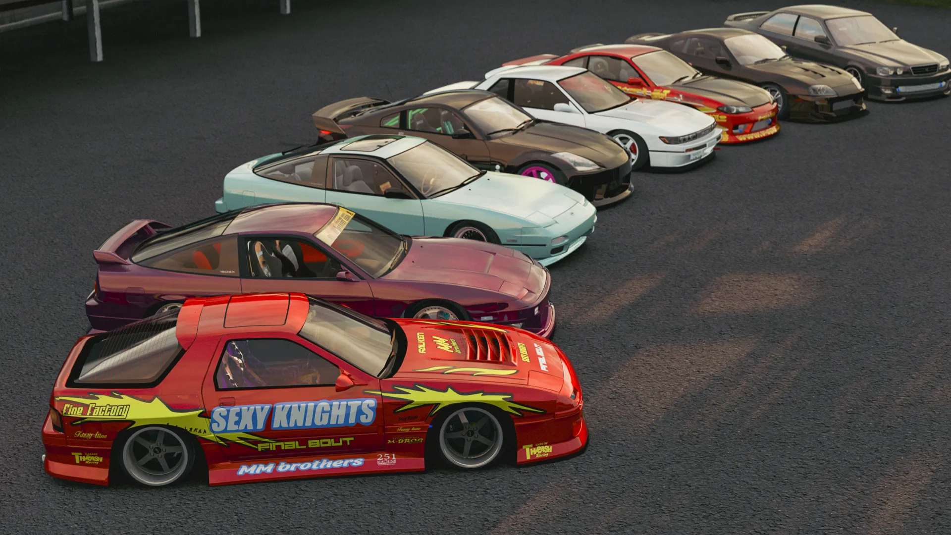 Death Wish Garage V2 Car Pack For Assetto Corsa