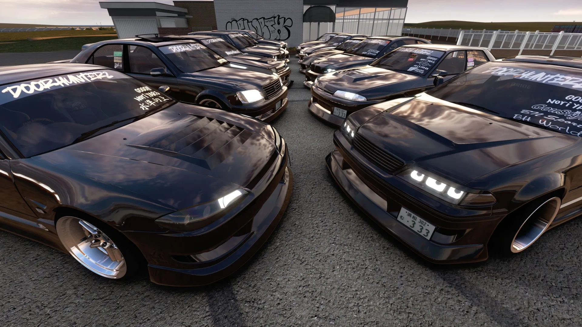 Door Hunterz V1 Street Car Pack Car Pack For Assetto Corsa