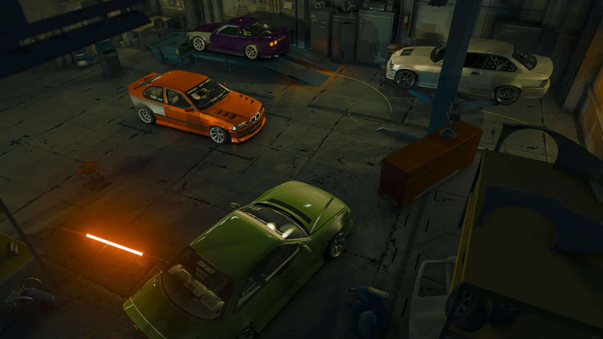 ESKUKO Drift Family Missile Pack Car Pack For Assetto Corsa