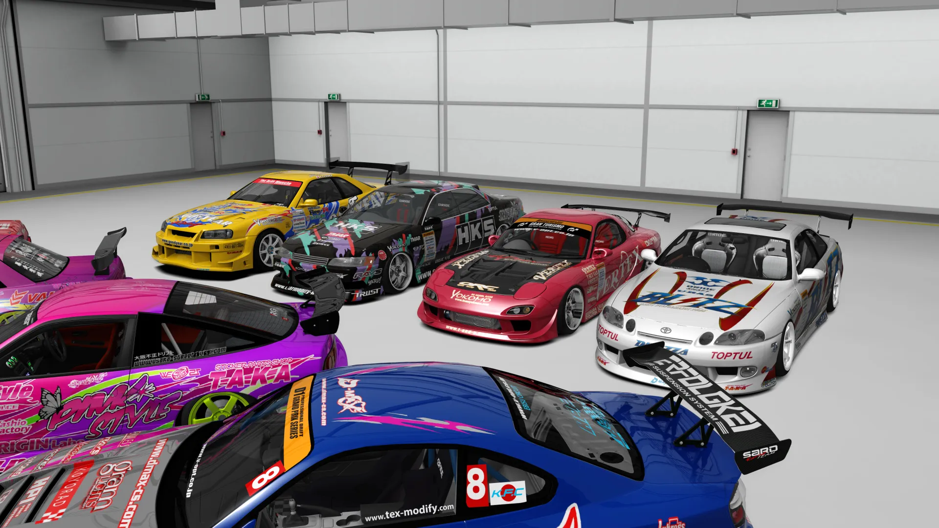 Goodnight Lab D1 Pack Car Pack For Assetto Corsa
