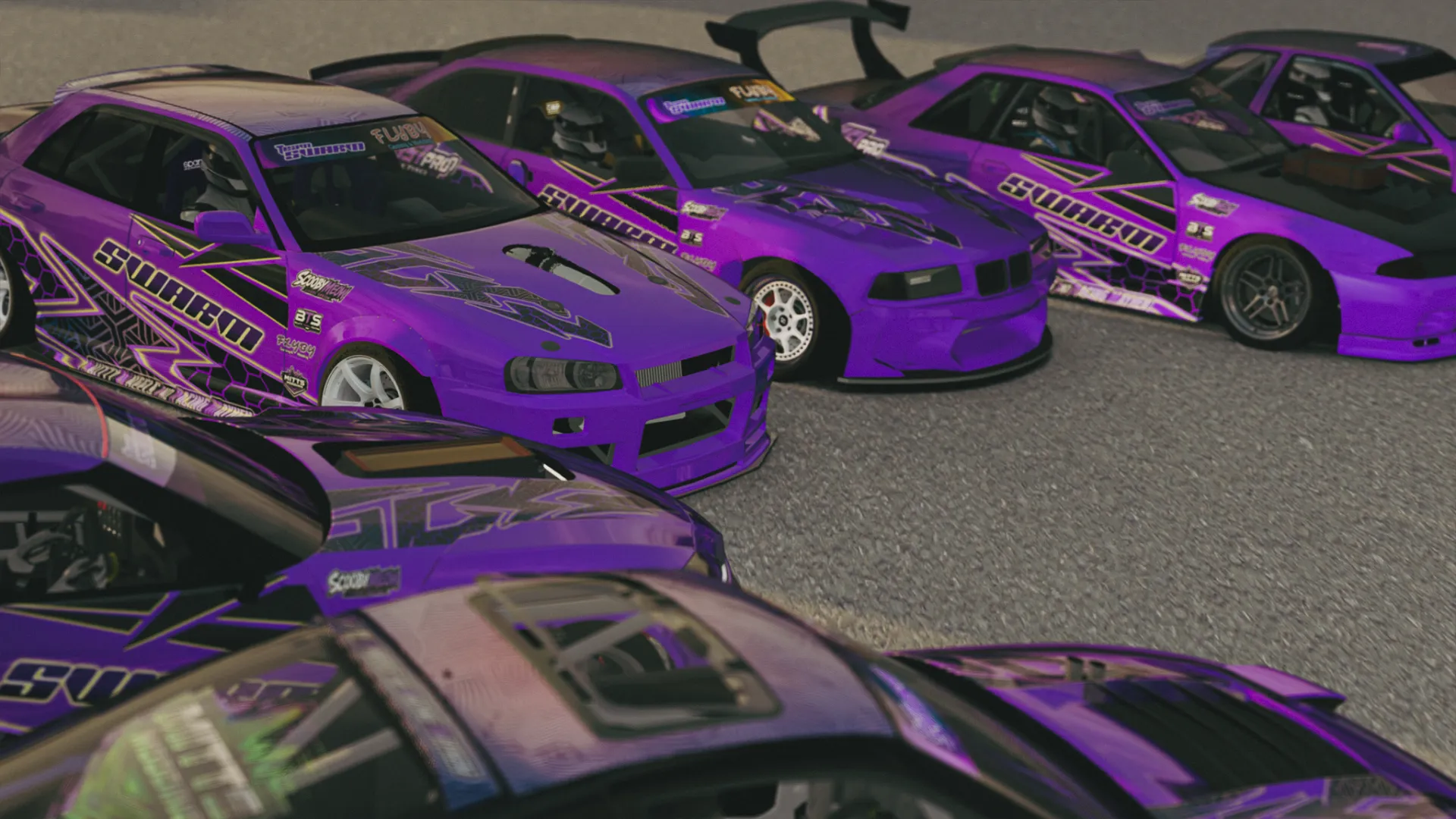 SWARM Pro Pack Assetto Corsa Car Pack