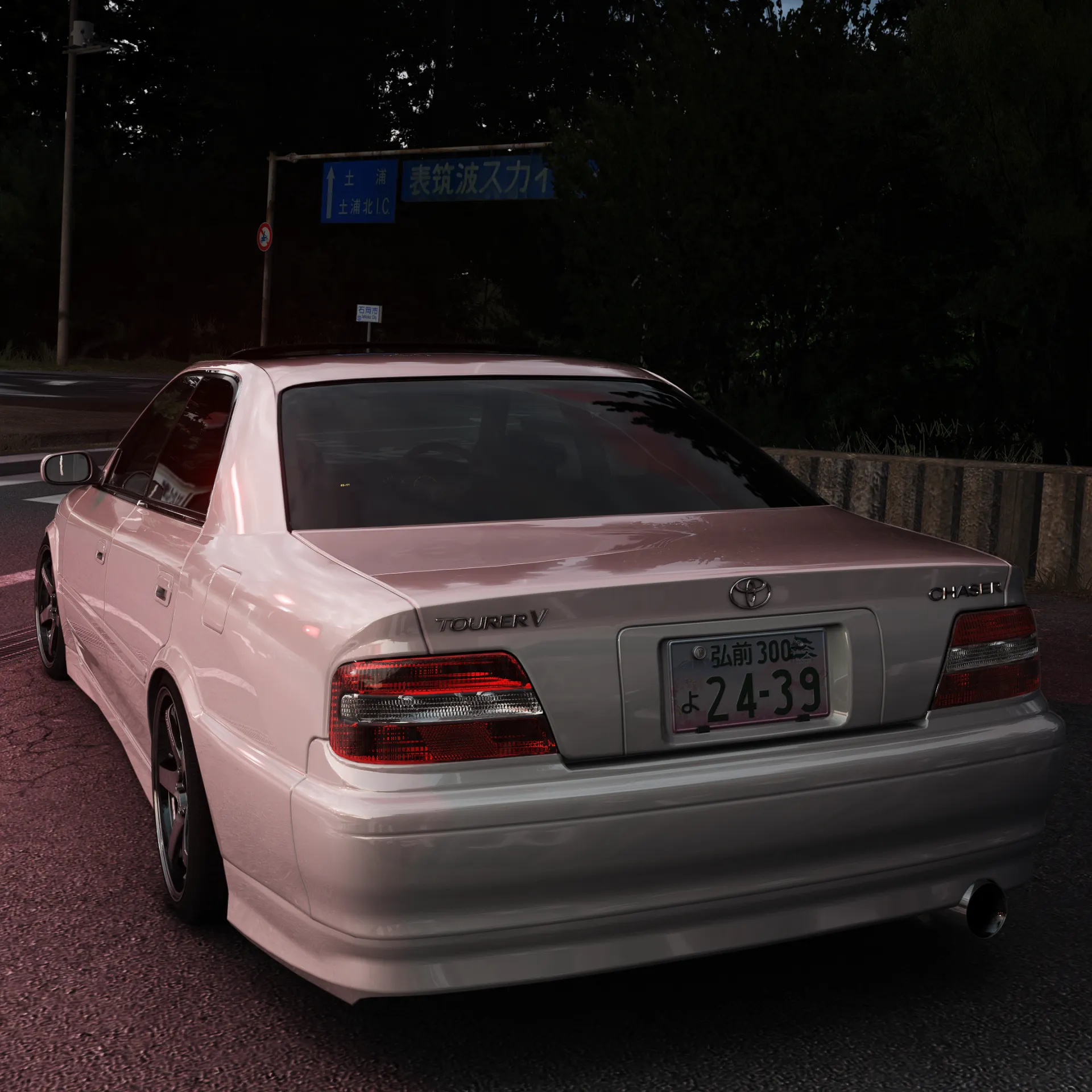 Baker Workshop Toyota Chaser JZX100 Car For Assetto Corsa