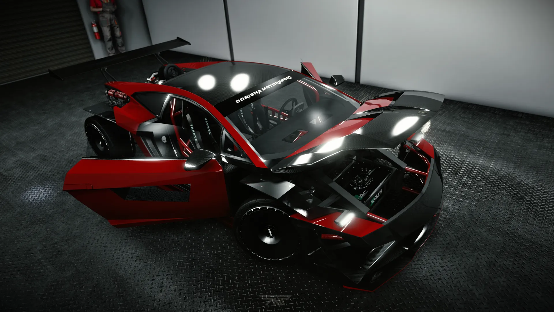 DM 2JZ Lamborghini Car For Assetto Corsa