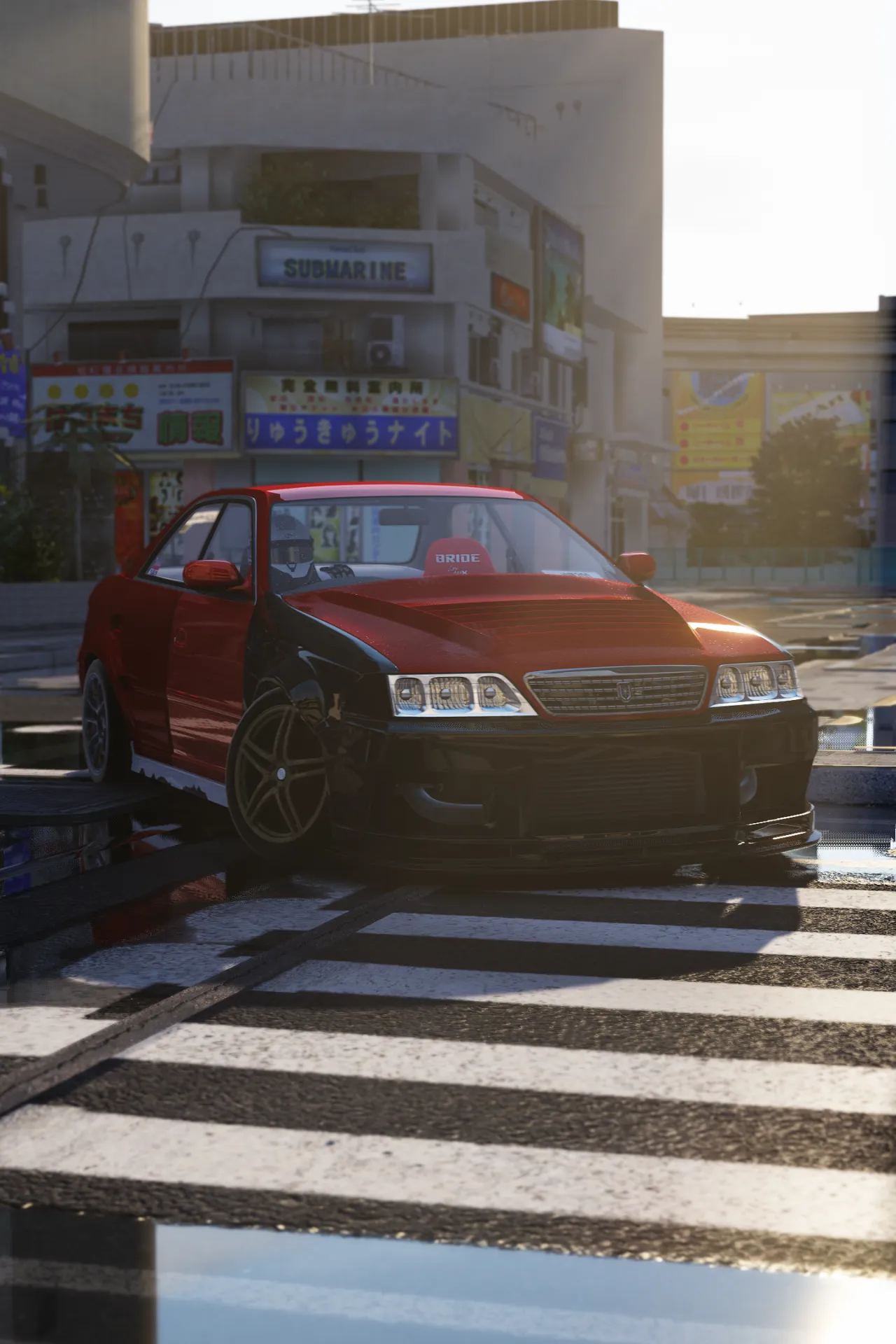 Igirisu Drift JZX100 Mark 2 Car For Assetto Corsa