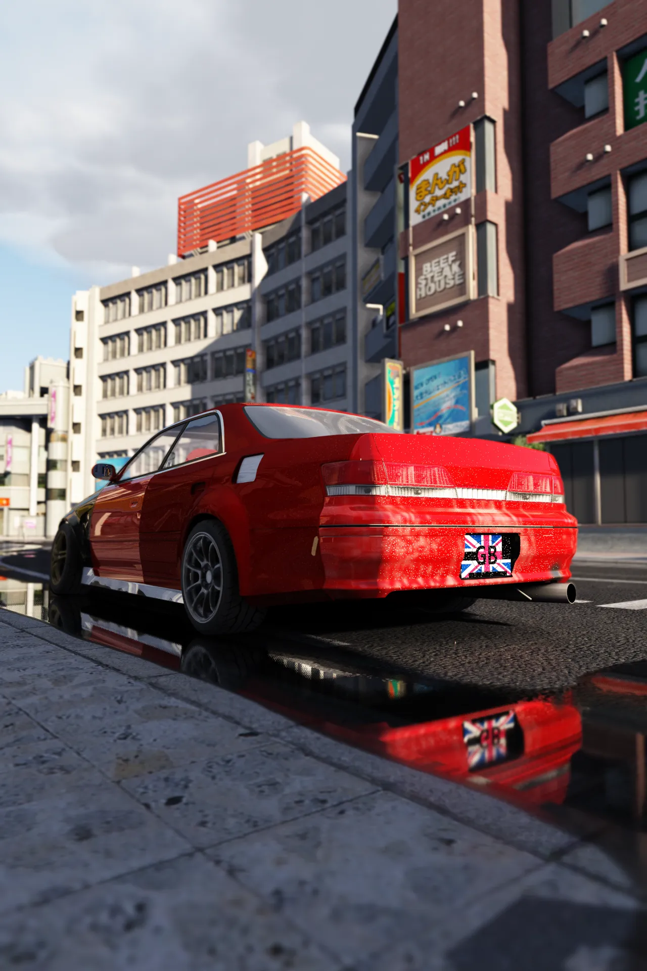 Igirisu Drift JZX100 Mark 2 Car For Assetto Corsa