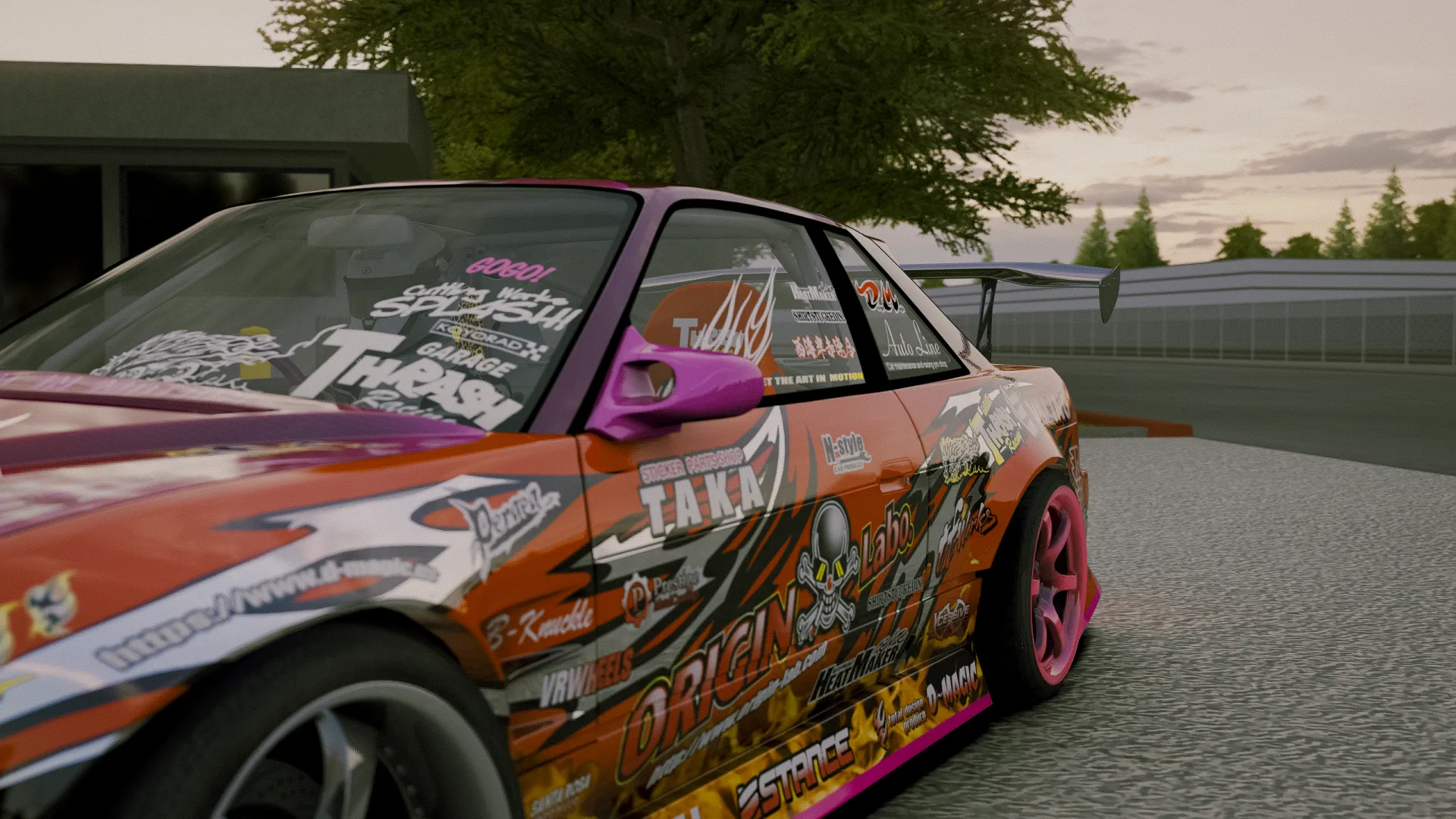 Julian Jacobs Animal Style Silvia Car For Assetto Corsa