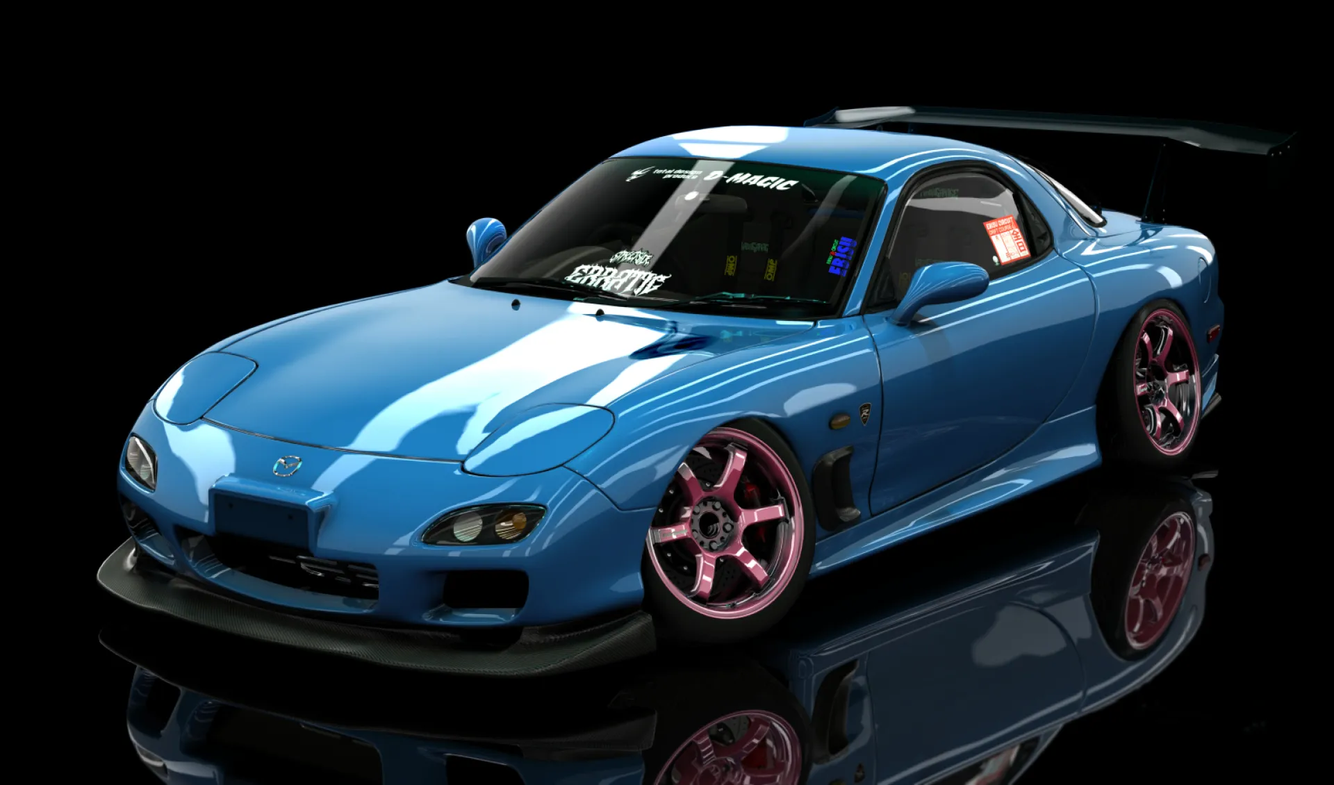 RADA RX7 Practice Car Car For Assetto Corsa