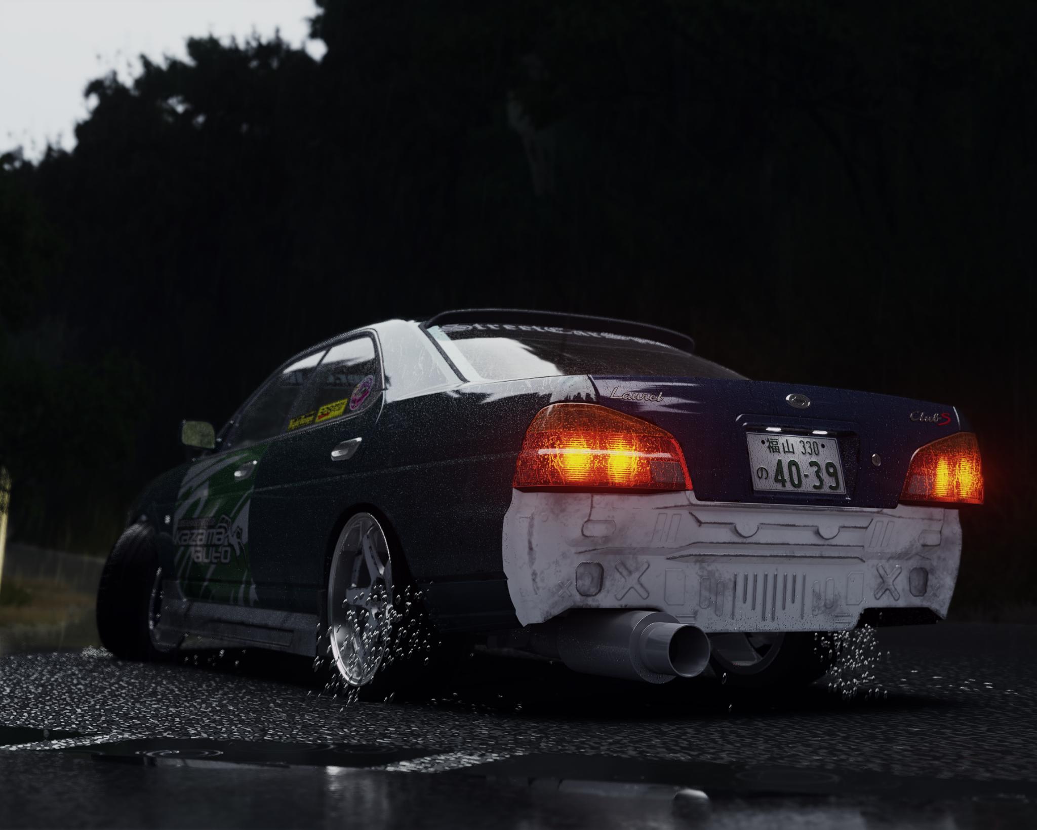 SD061 Nissan Laurel C35 Kazama Street Car For Assetto Corsa