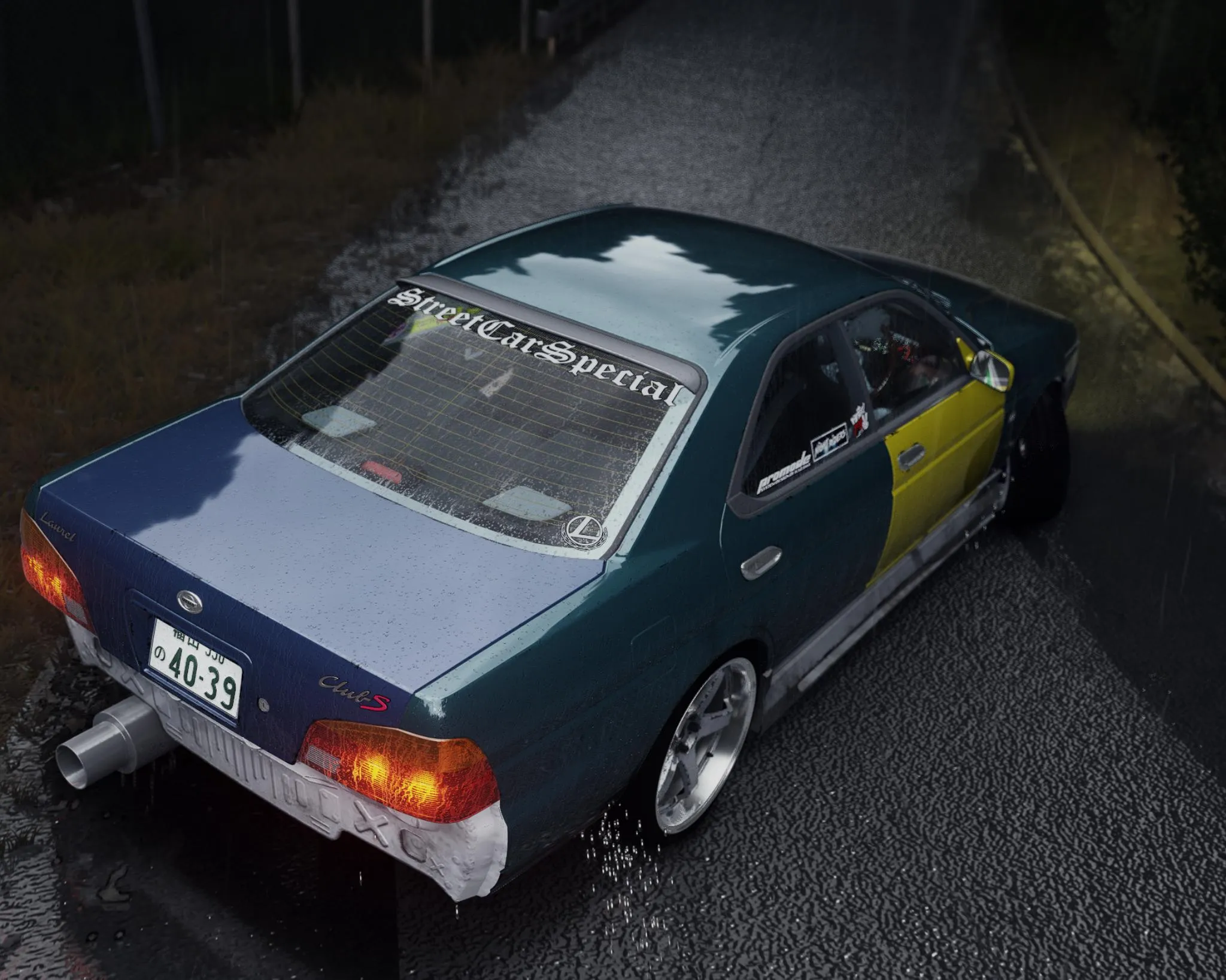 SD061 Nissan Laurel C35 Kazama Street Car For Assetto Corsa