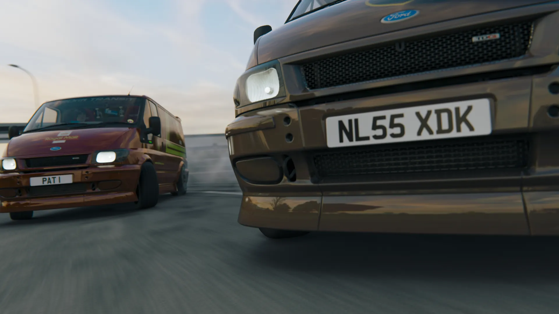 TIResArpi Ford Transit Drift Van Car For Assetto Corsa