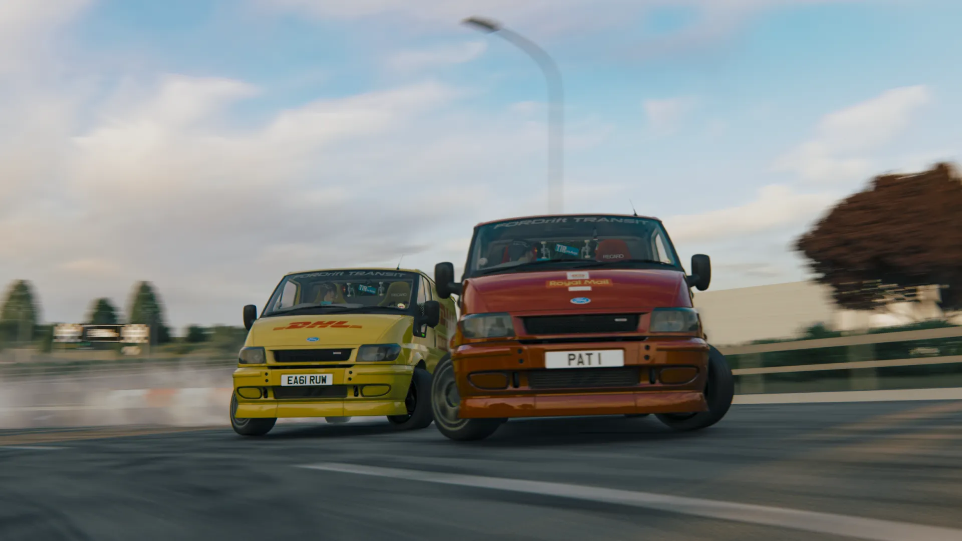 TIResArpi Ford Transit Drift Van Car For Assetto Corsa