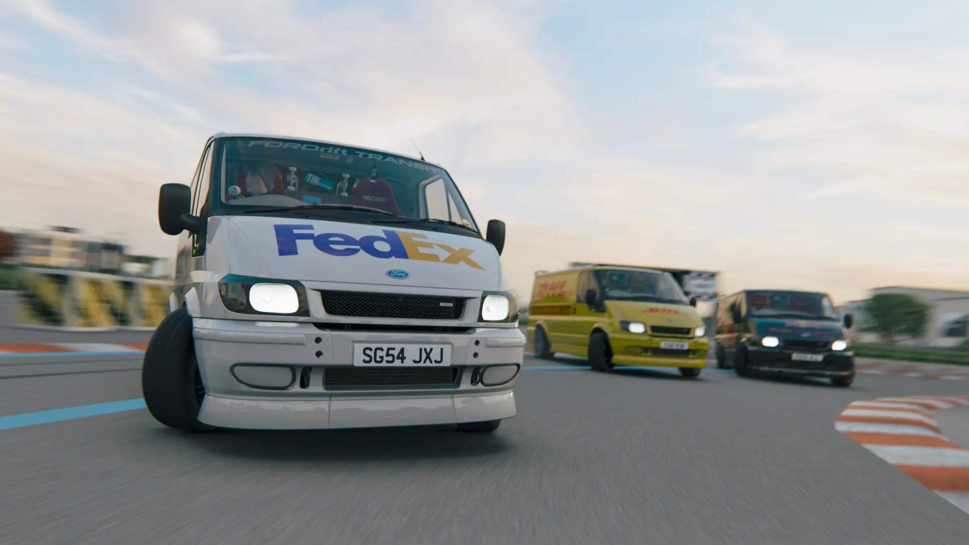 TIResArpi Ford Transit Drift Van Car For Assetto Corsa