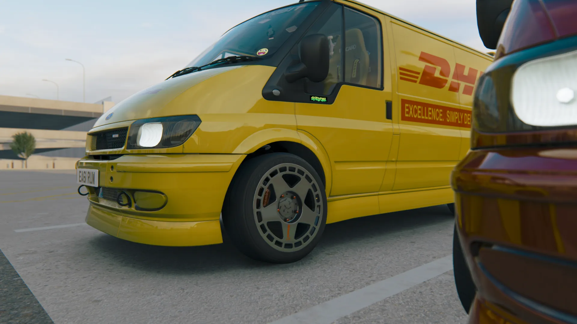 TIResArpi Ford Transit Drift Van Car For Assetto Corsa