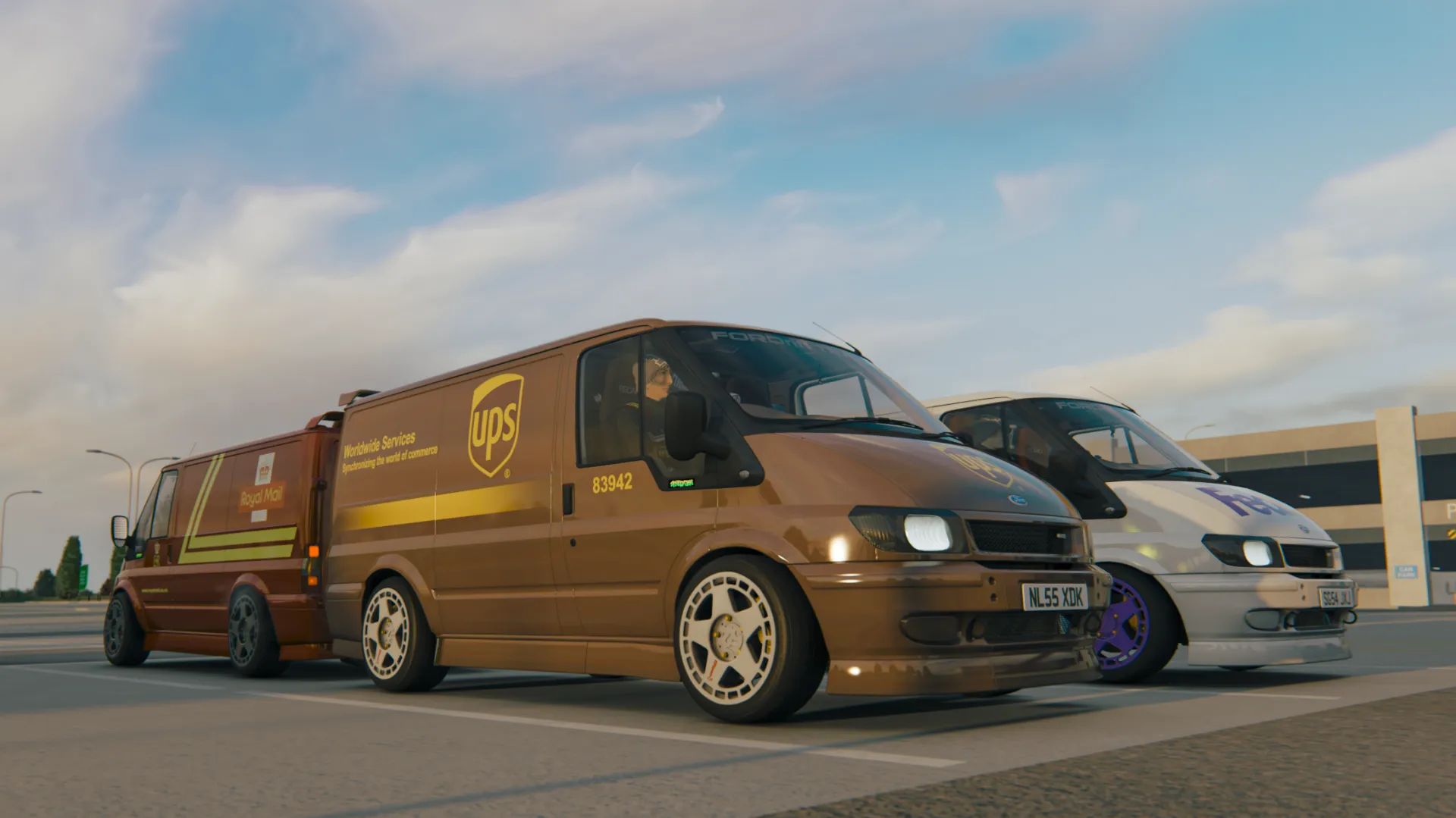 TIResArpi Ford Transit Drift Van Car For Assetto Corsa