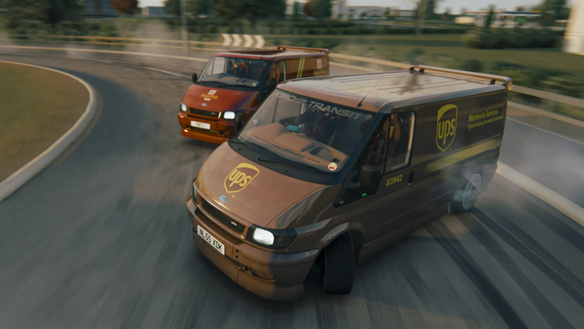 TIResArpi Ford Transit Drift Van Car For Assetto Corsa