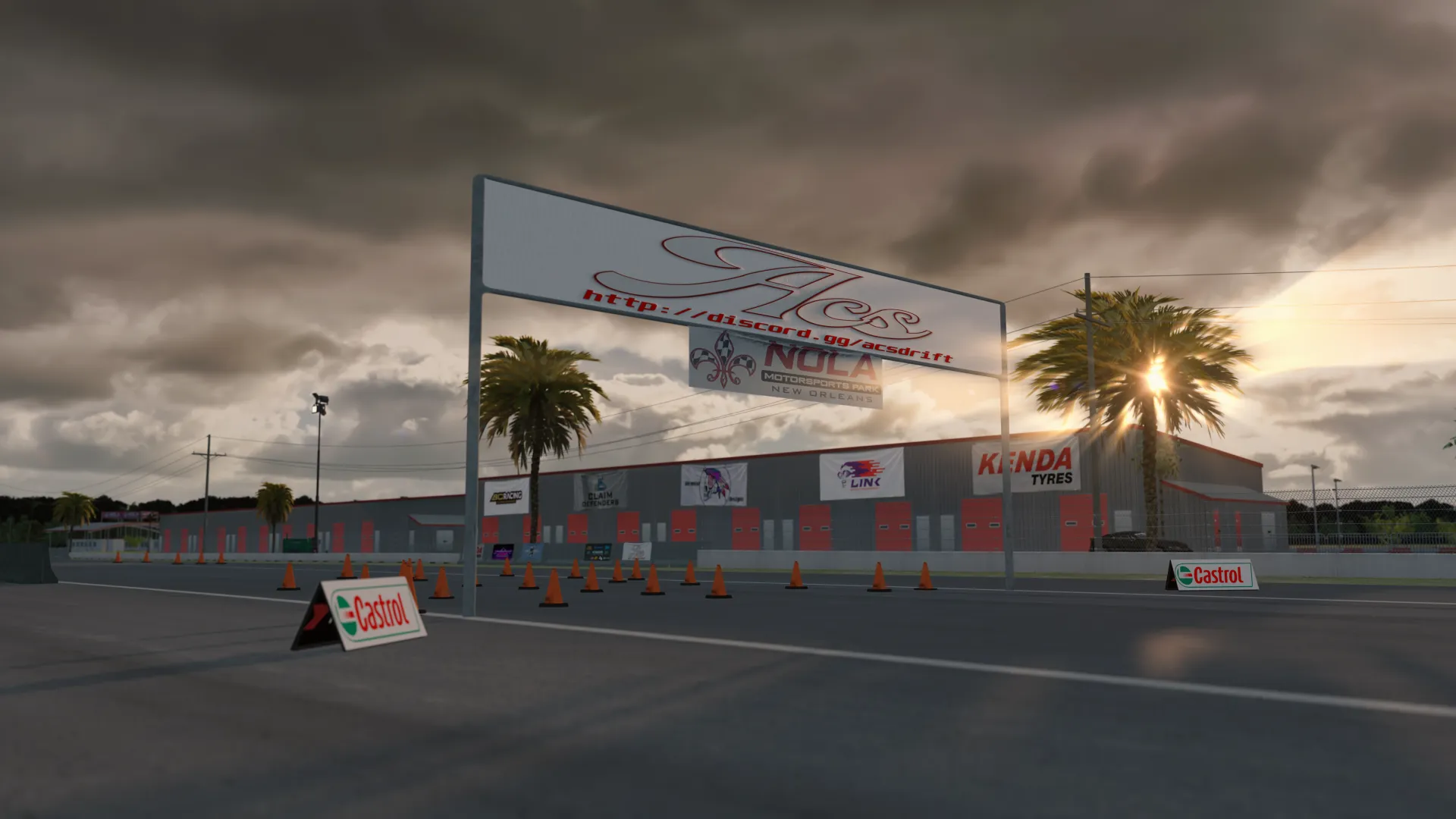 ACS NolA Skidpad Track For Assetto Corsa