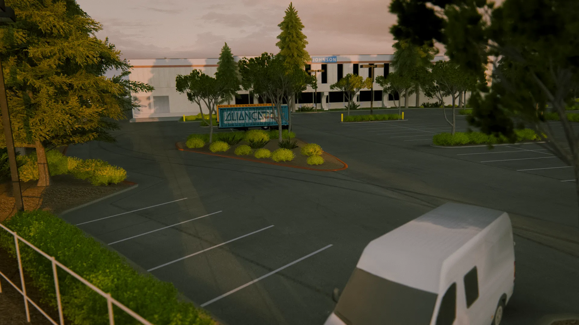 Animal Style Sharking Lot Track For Assetto Corsa