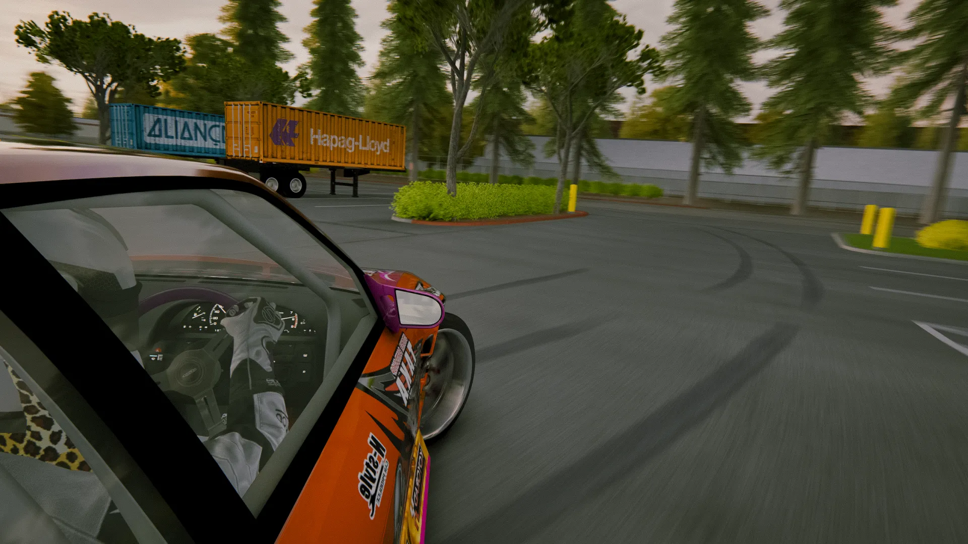 Animal Style Sharking Lot Track For Assetto Corsa