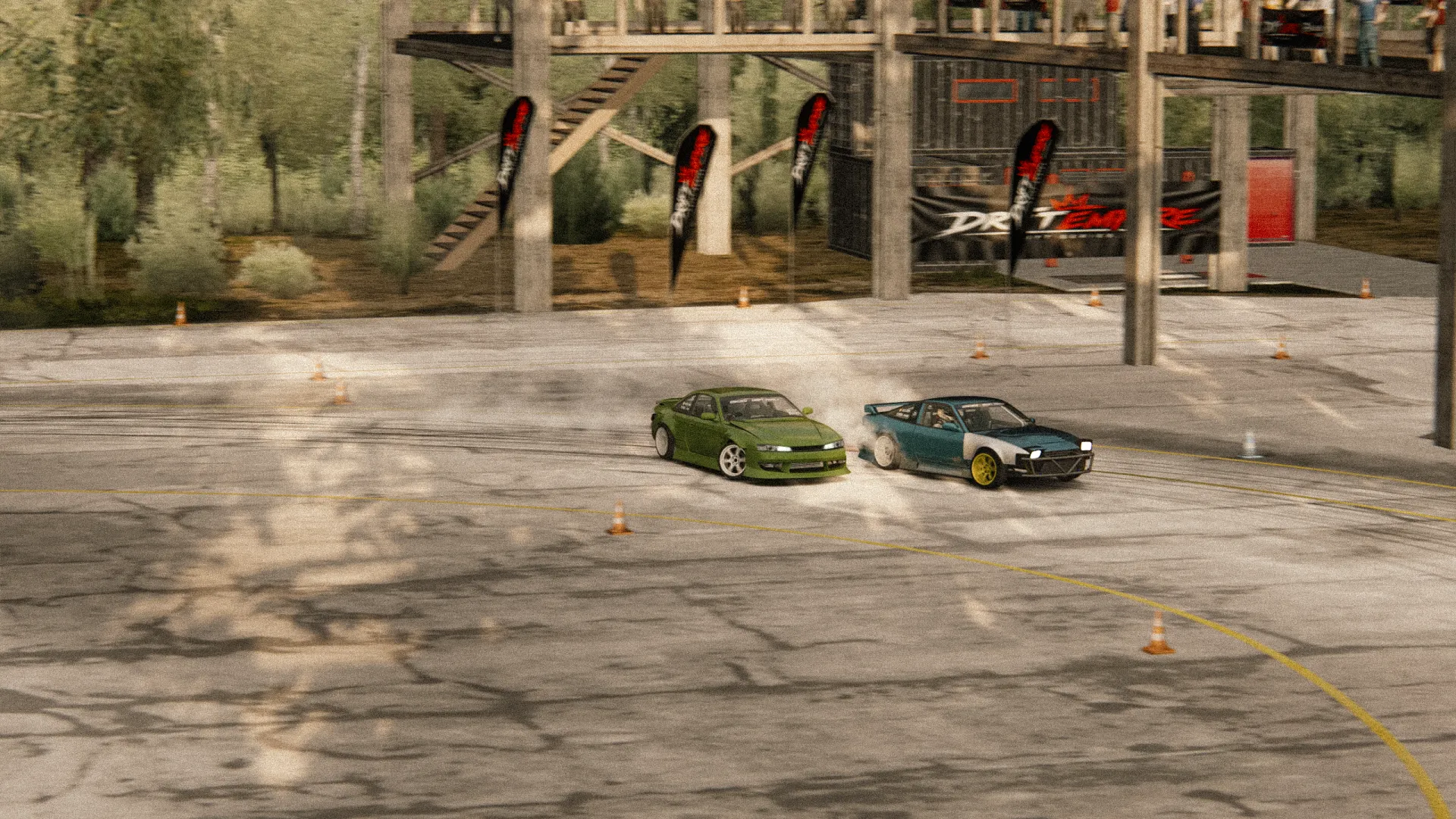 B-Track Parking Track For Assetto Corsa