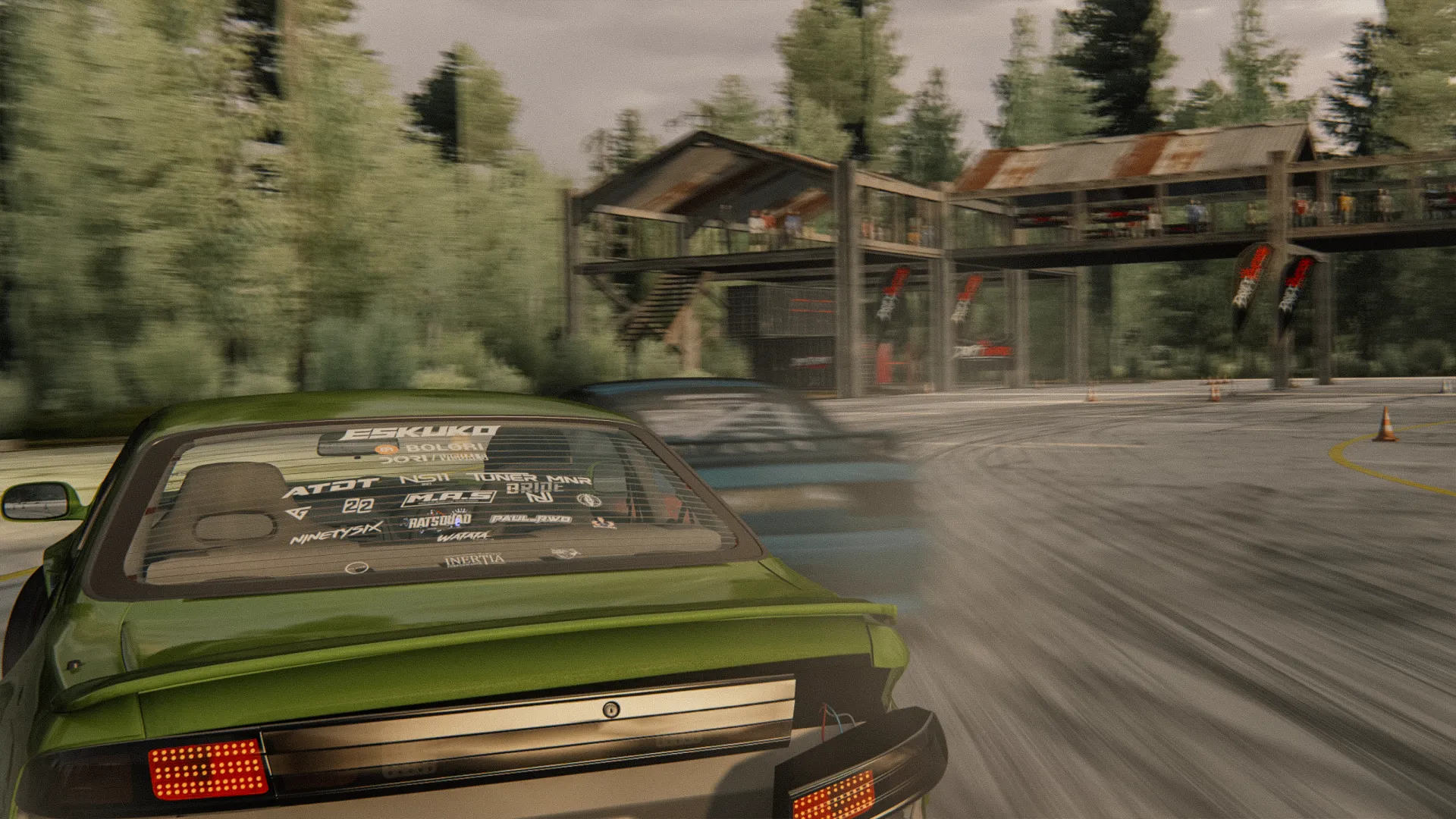 B-Track Parking Track For Assetto Corsa