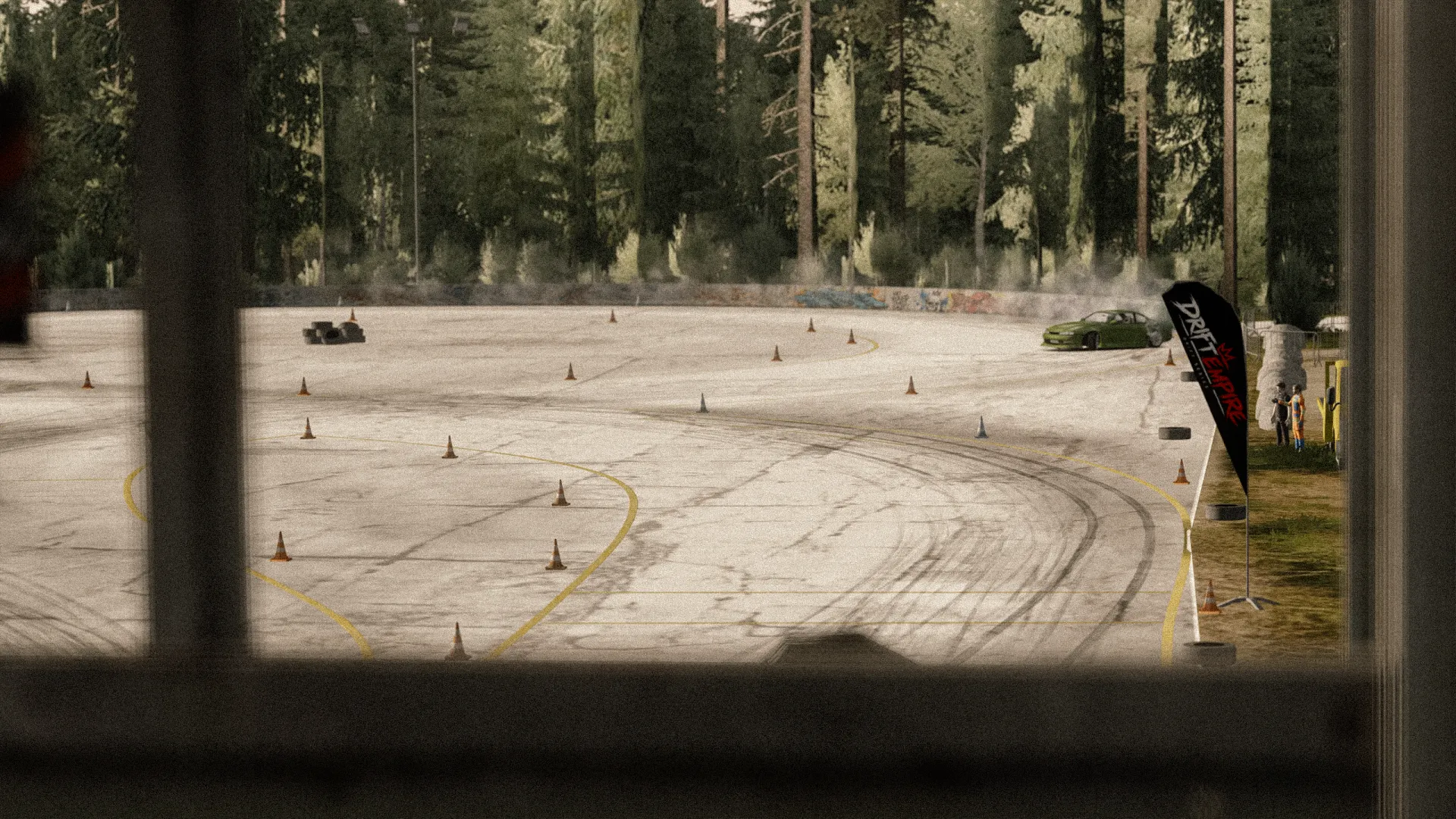 B-Track Parking Track For Assetto Corsa
