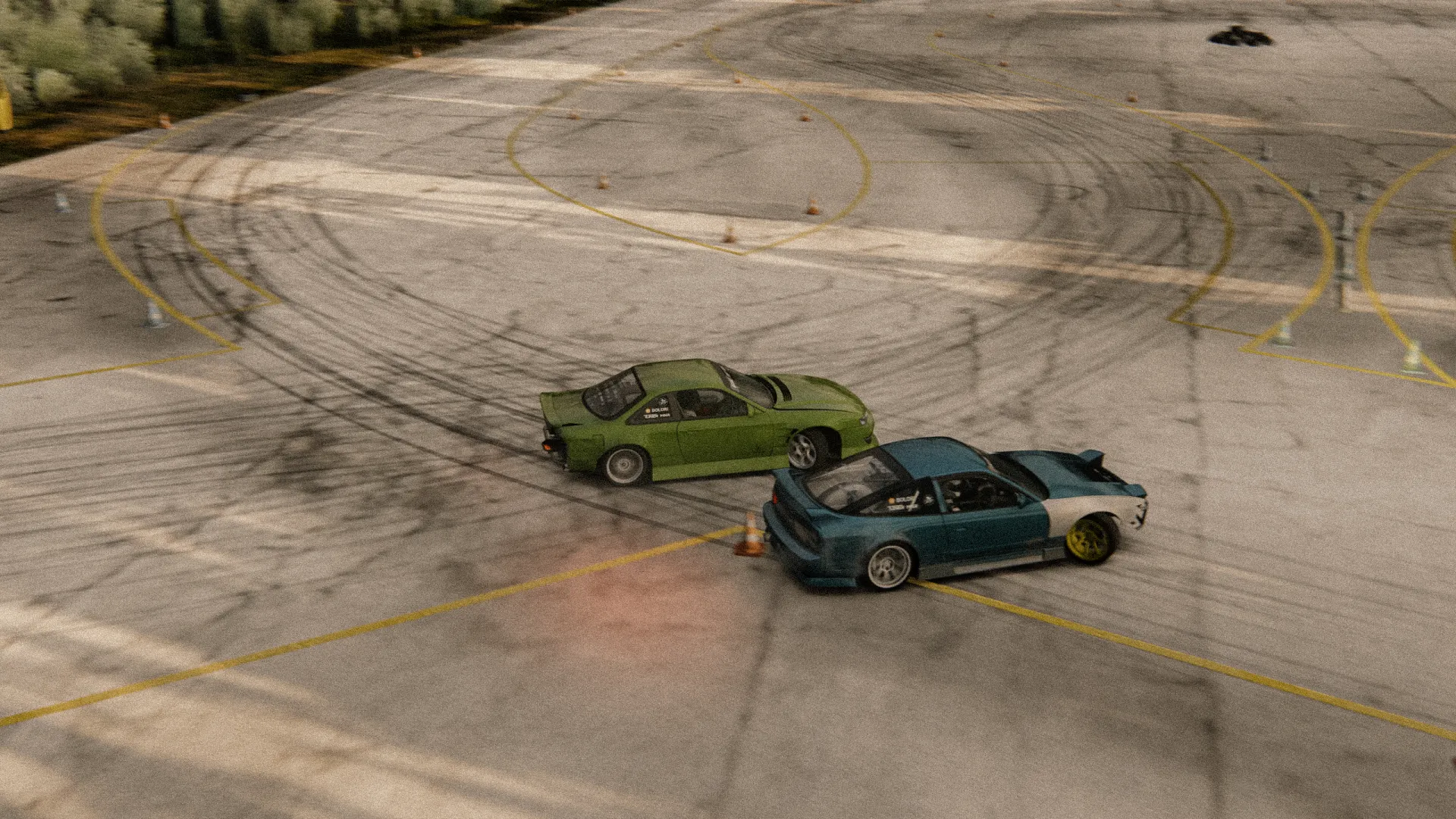 B-Track Parking Track For Assetto Corsa