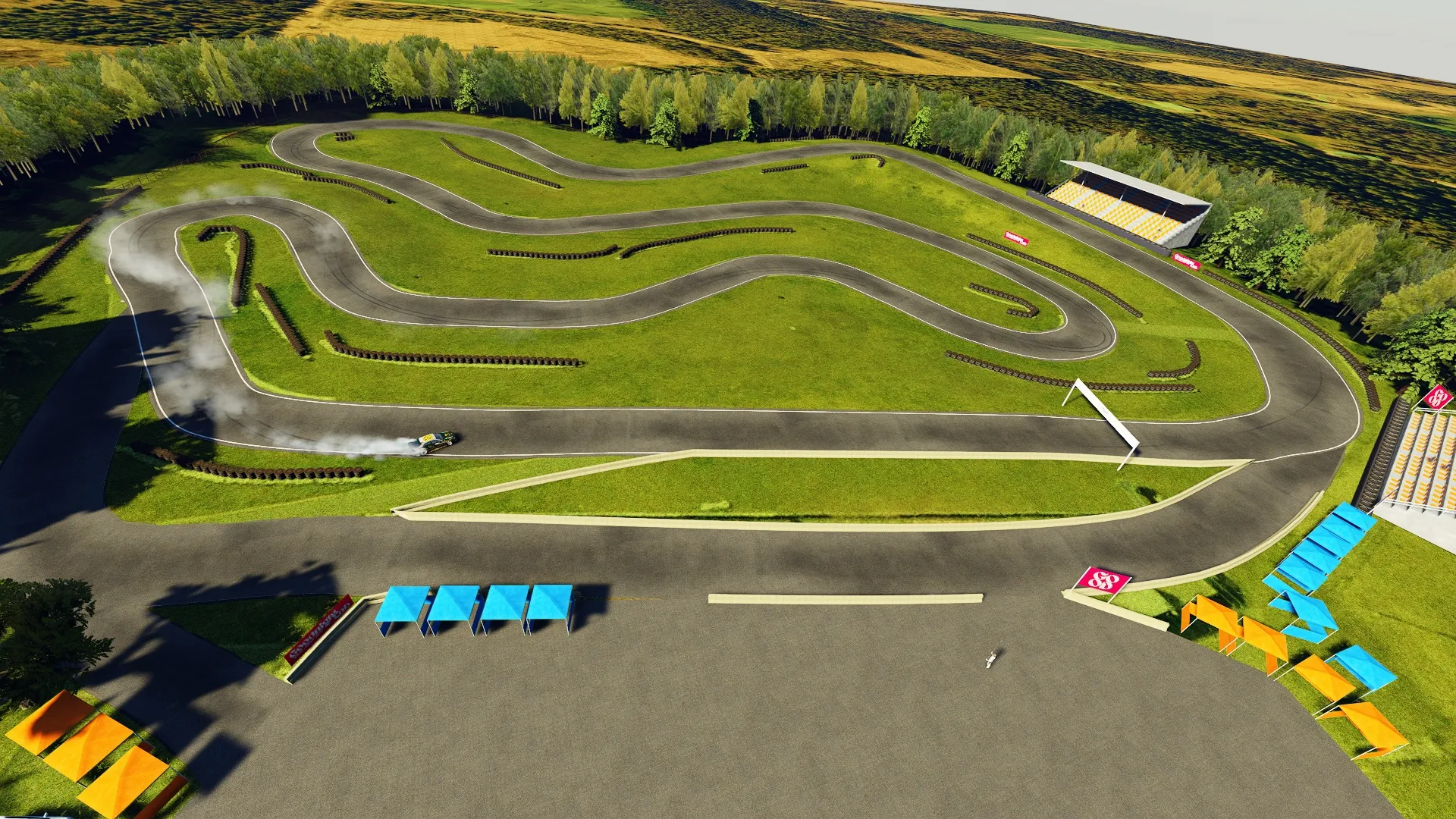 Cariboo Raceway Park Assetto Corsa Track Thumbnail