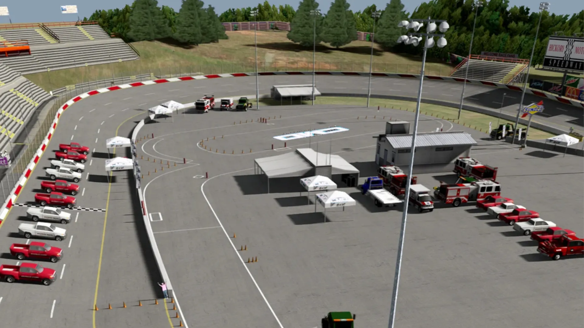 CMD Round 2 Hickory Motor Speedway Track For Assetto Corsa
