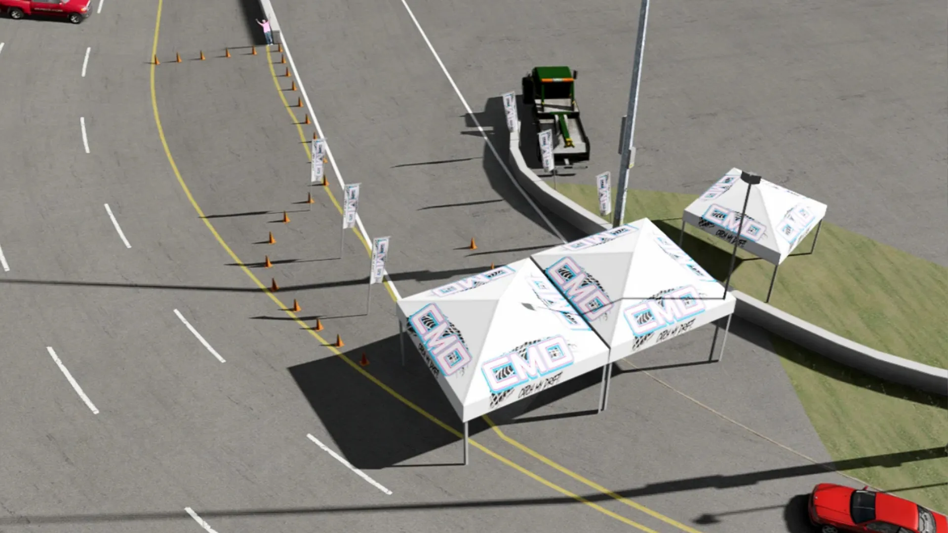 CMD Round 2 Hickory Motor Speedway Track For Assetto Corsa