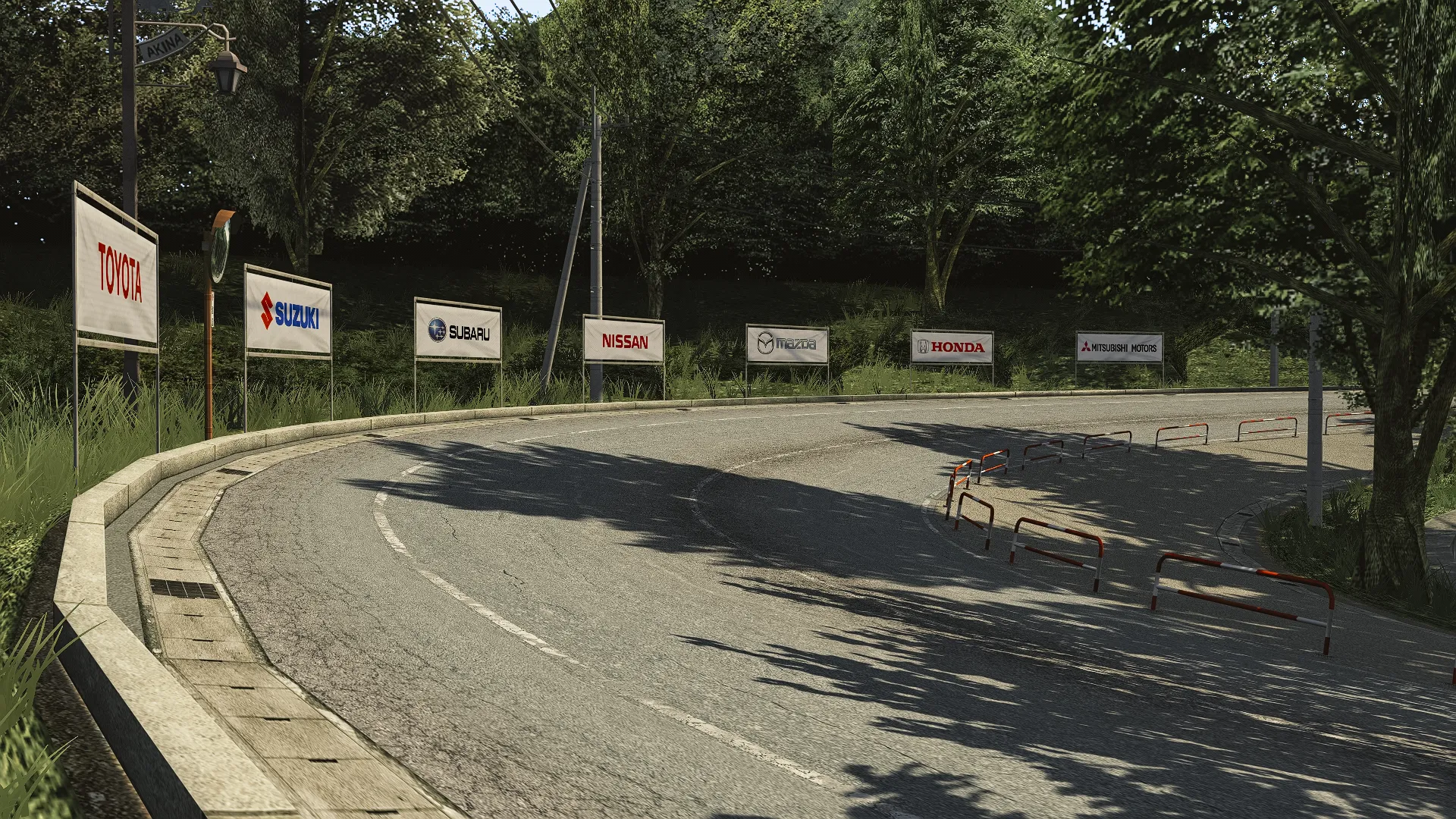 EK Akina Lake Track For Assetto Corsa