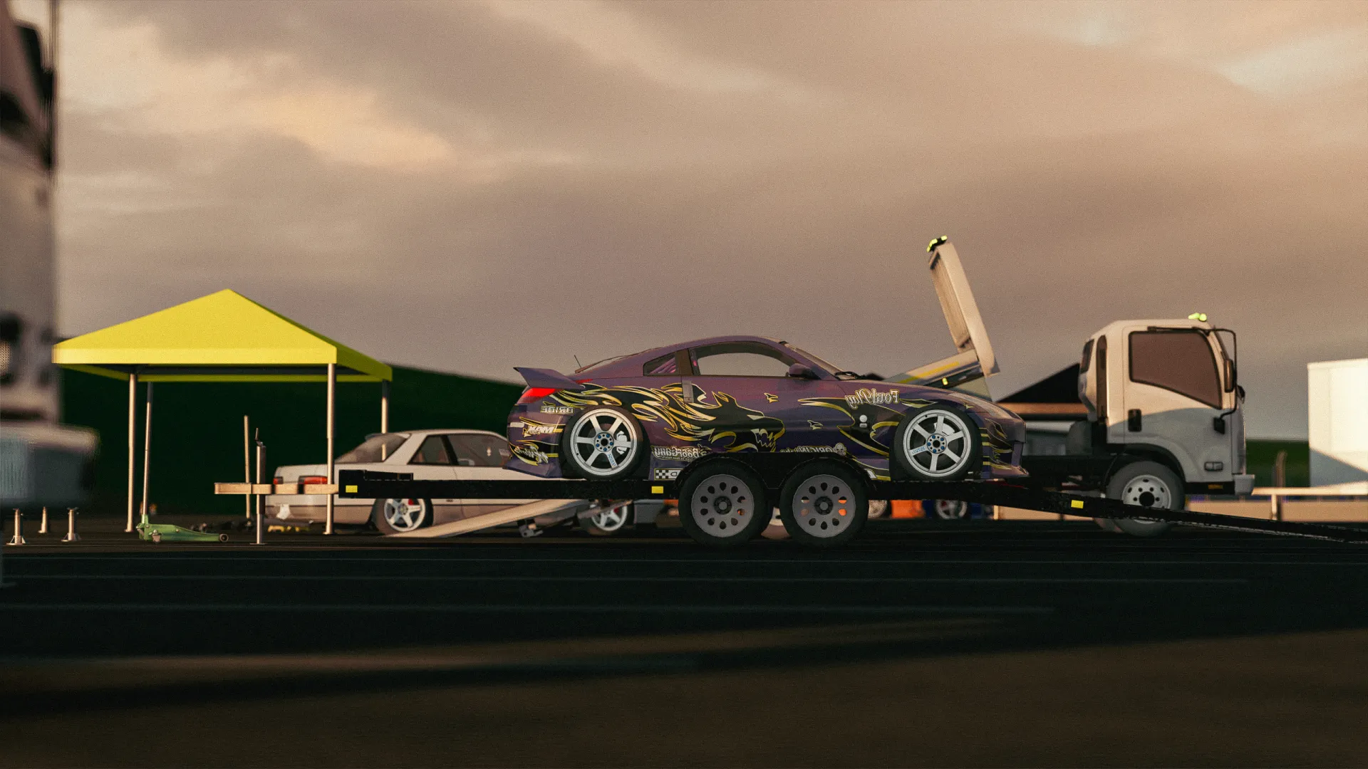 Good Luck League Thunderhill Skidpad Track For Assetto Corsa