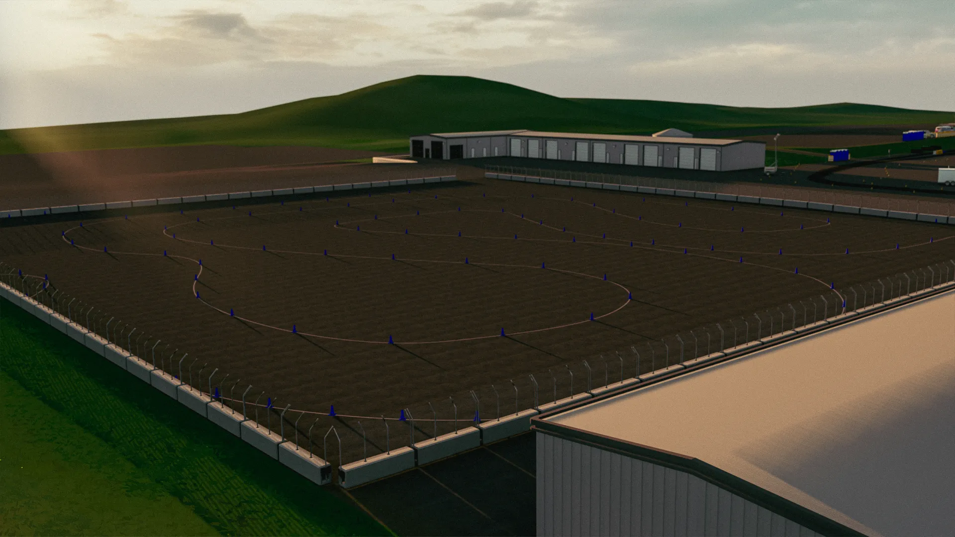 Good Luck League Thunderhill Skidpad Track For Assetto Corsa