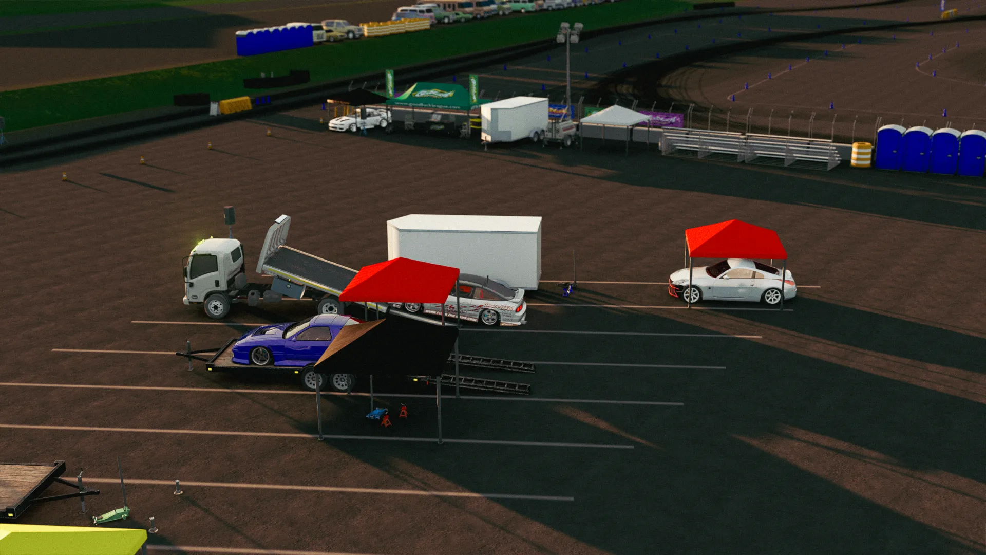 Good Luck League Thunderhill Skidpad Track For Assetto Corsa