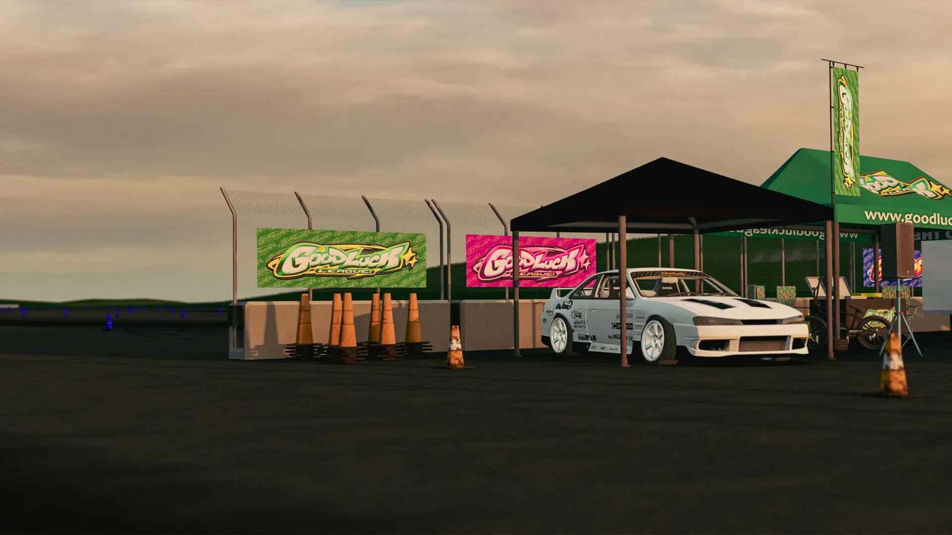 Good Luck League Thunderhill Skidpad Track For Assetto Corsa