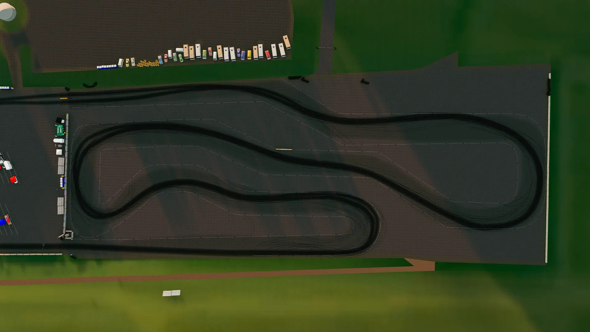 Good Luck League Thunderhill Skidpad Track For Assetto Corsa