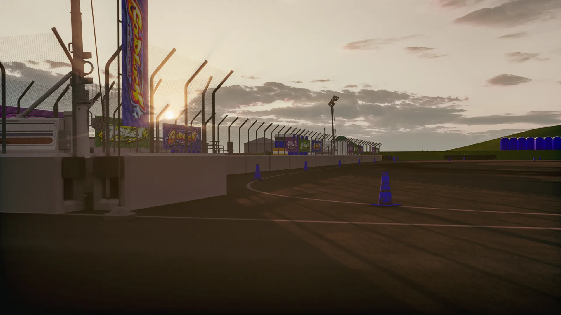 Good Luck League Thunderhill Skidpad Track For Assetto Corsa
