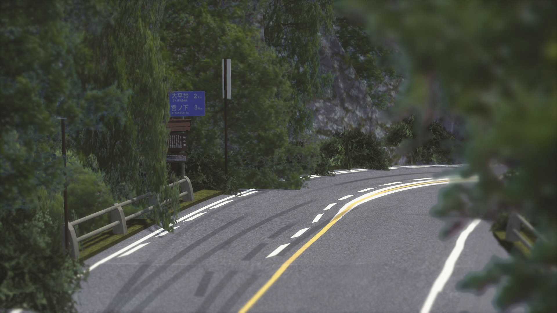 Hakone Ohiradai Touge Track For Assetto Corsa