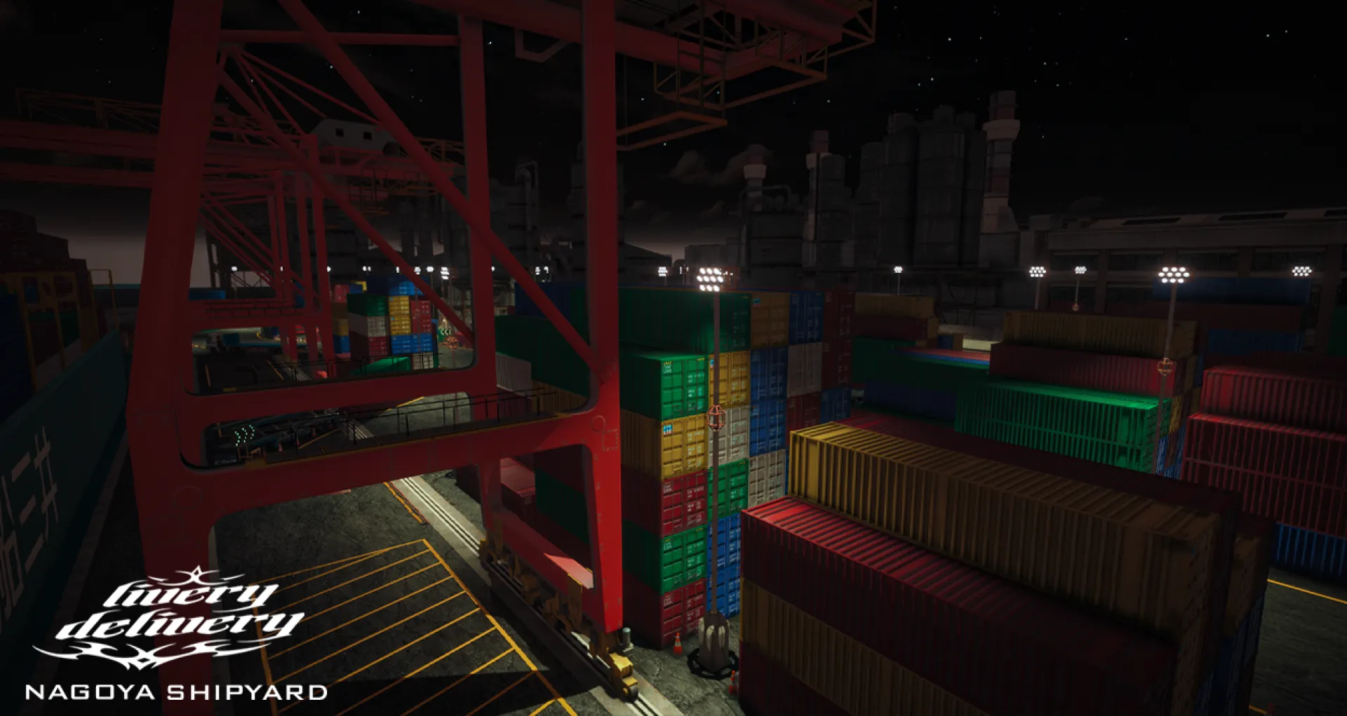 LD Nagoya Shipyard Track For Assetto Corsa