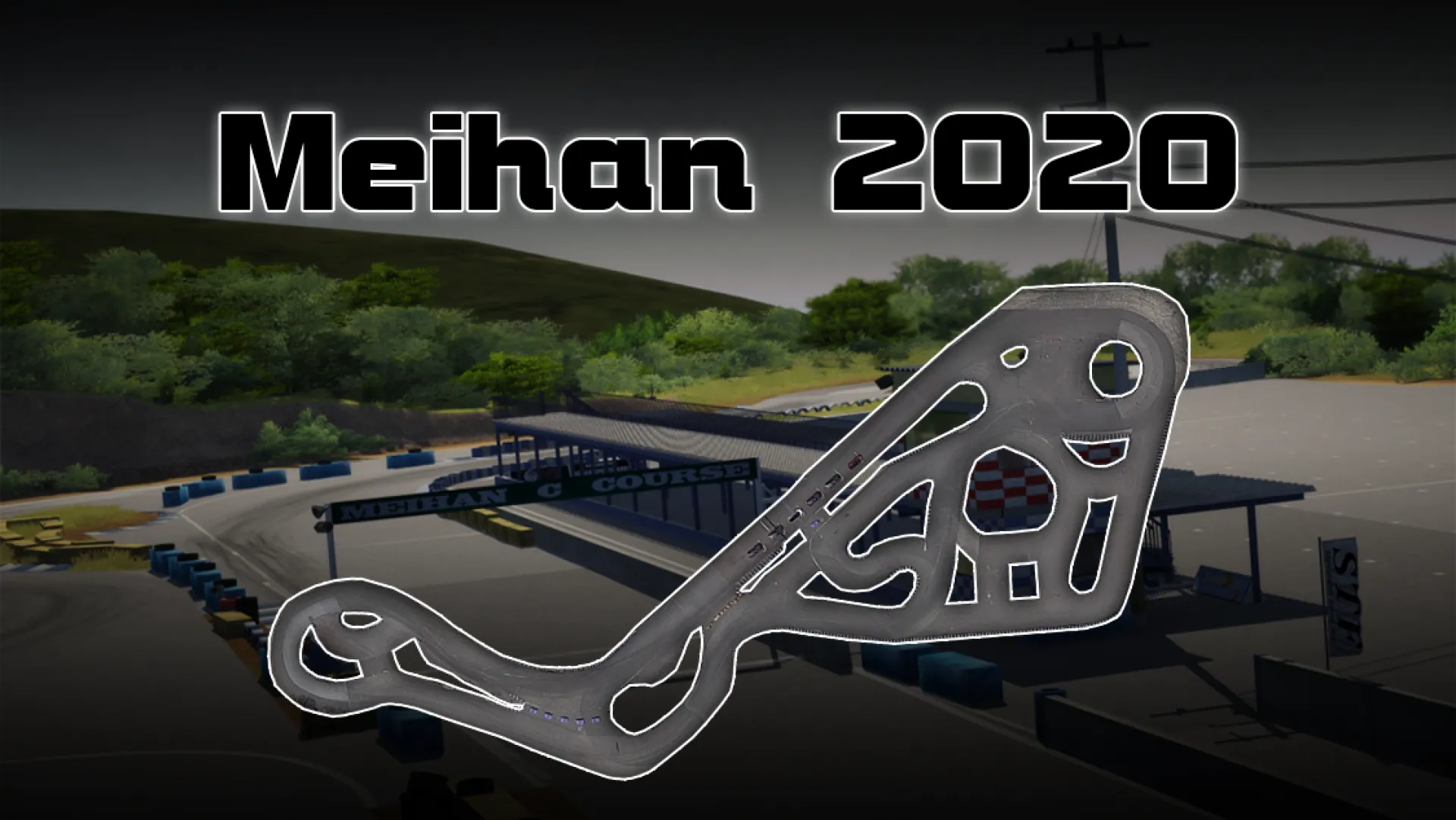 Meihan C Course 2020 Track