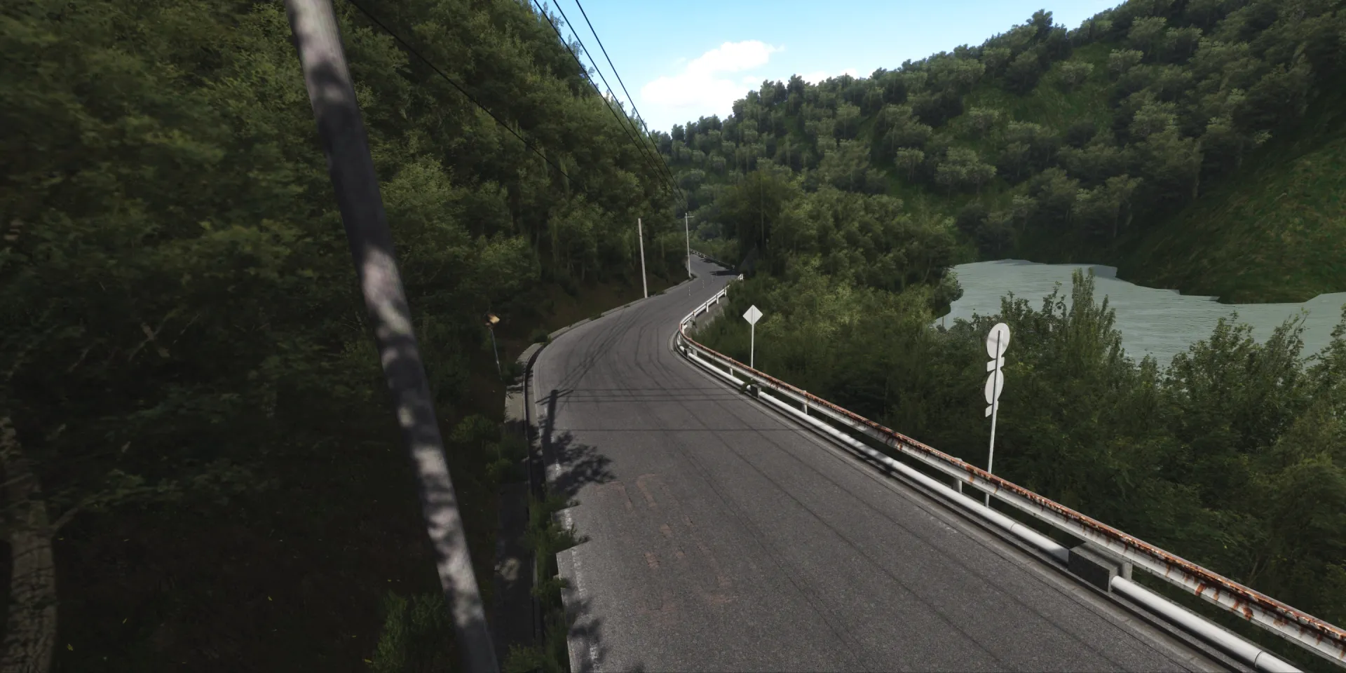 Minato Benoki Dam Track For Assetto Corsa