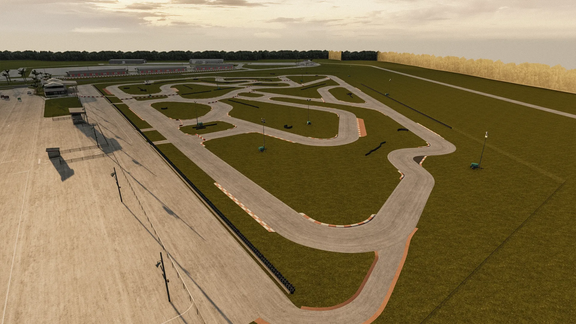 NOLA Motorsports Kart Track V2 Track For Assetto Corsa