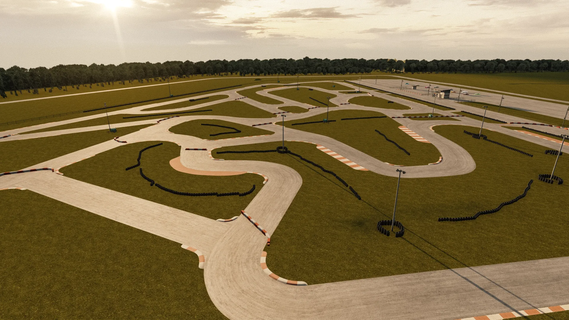 NOLA Motorsports Kart Track V2 Track For Assetto Corsa
