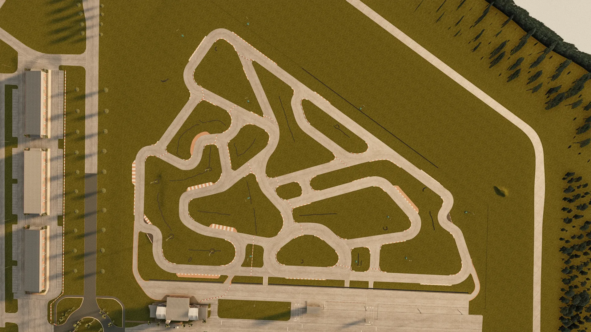 NOLA Motorsports Kart Track V2 Track For Assetto Corsa