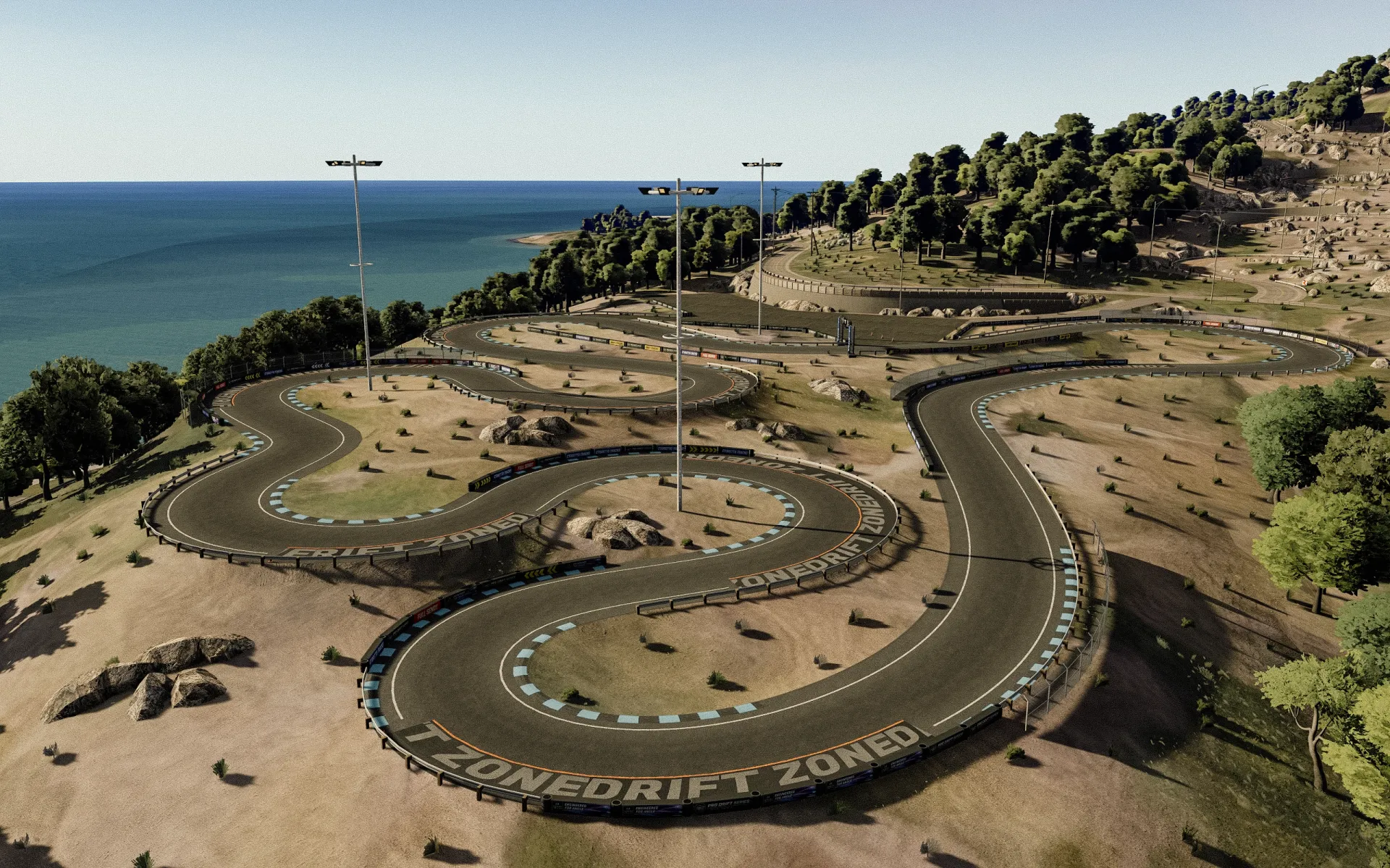 Northpoint Island Freeroam Track For Assetto Corsa